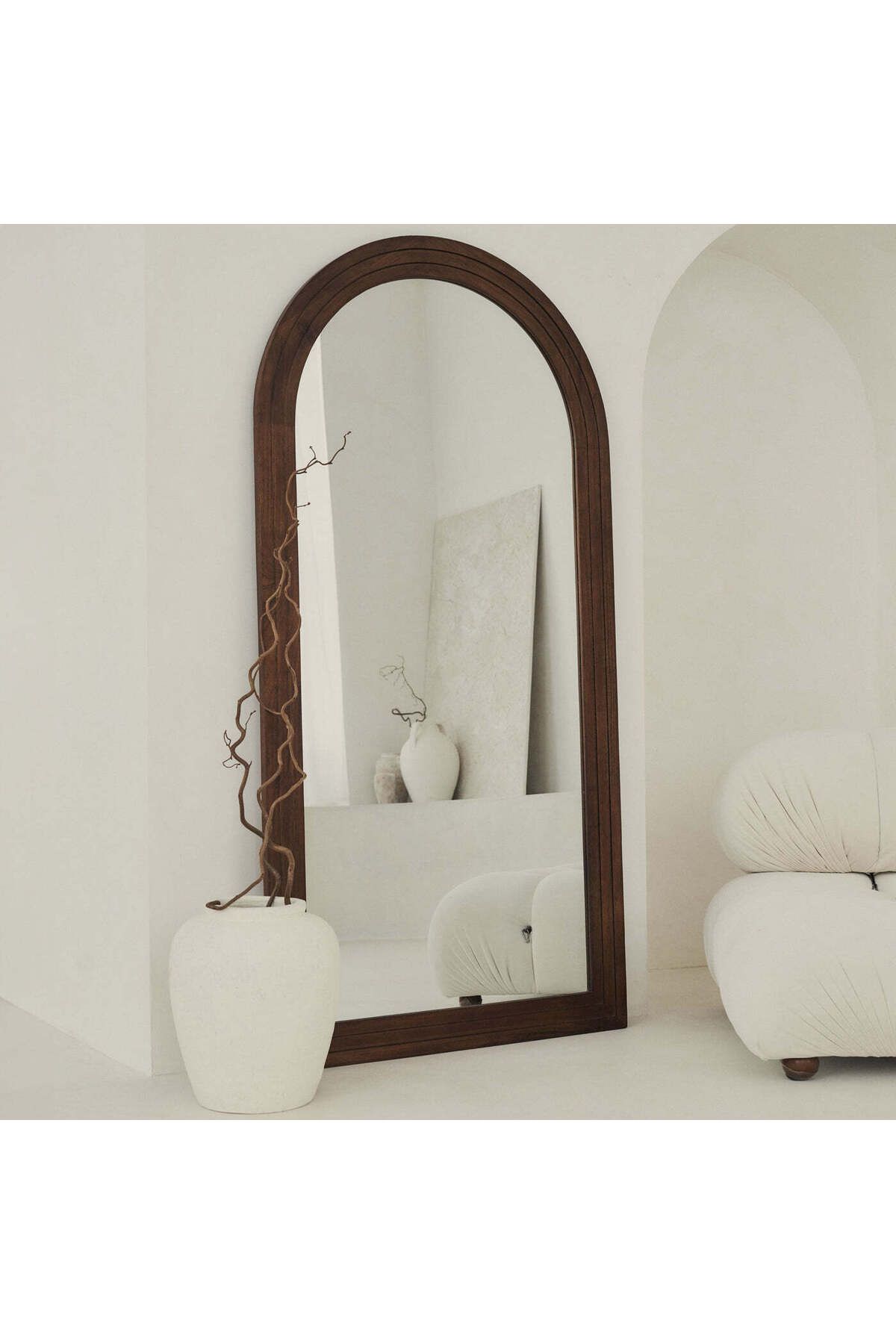 Felicity Mirror 180x90 cm Dekoratif Tasarım Ahşap Boy Aynası - Eşsiz Dekor Aynası - Pinterest Boy Aynası - 20