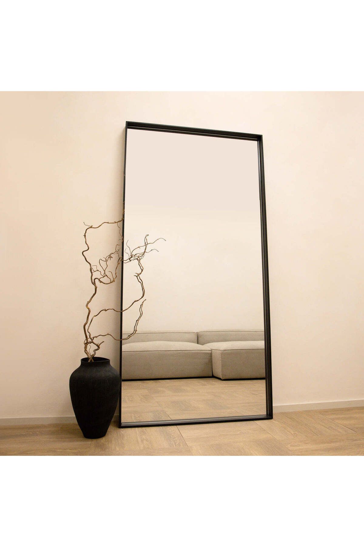 Felicity Mirror 190x70 cm Dekoratif Tasarım Ahşap Boy Aynası - Eşsiz Dekor Aynası - Pinterest Boy Aynası