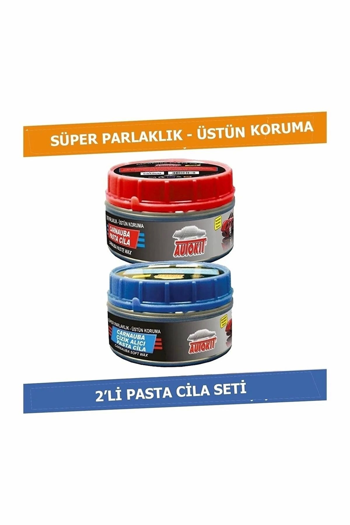 emrgarage Autokit Pasta Cila Seti 2'li Çizik Alıcı Ve Parlaklık (2 Adet )