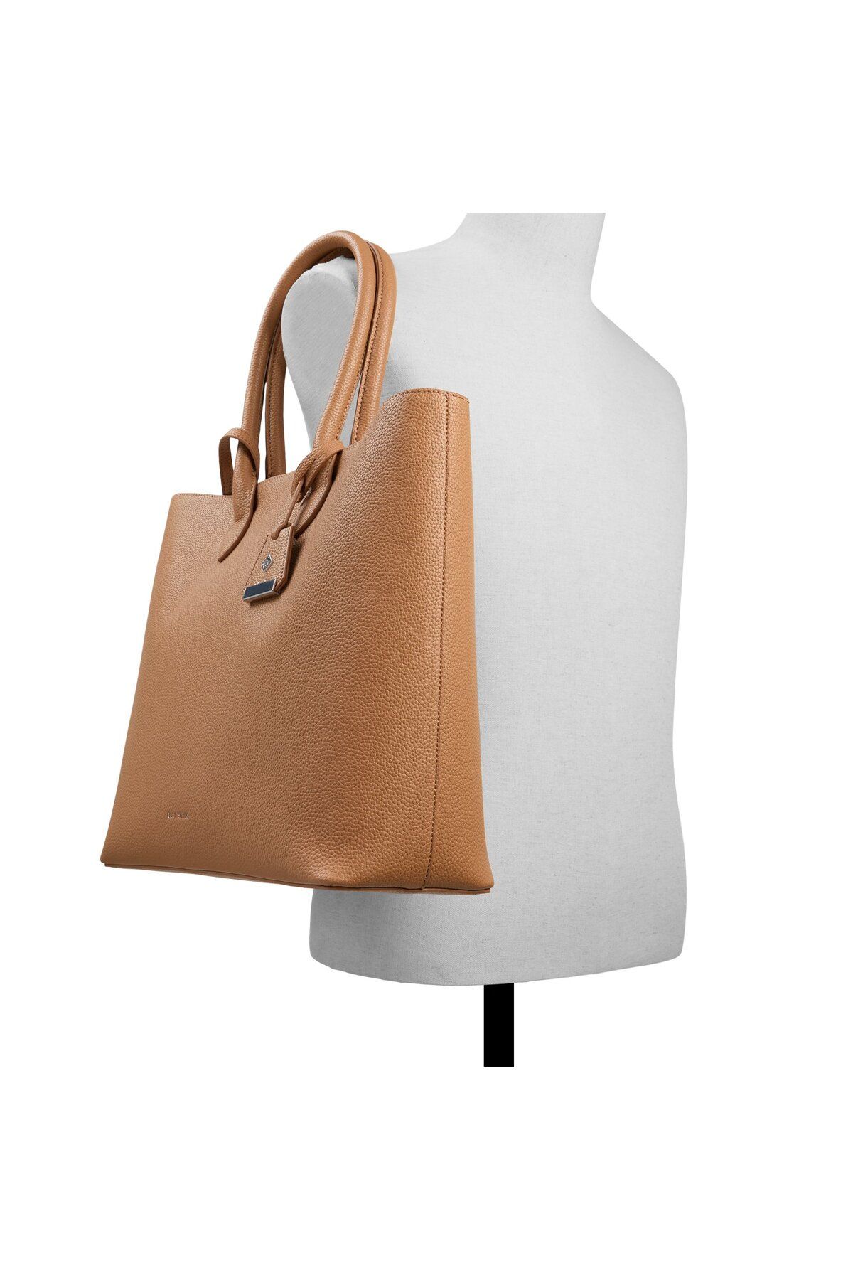 Call it Spring-Women's Brown Tote Bag With Single Compartment 4