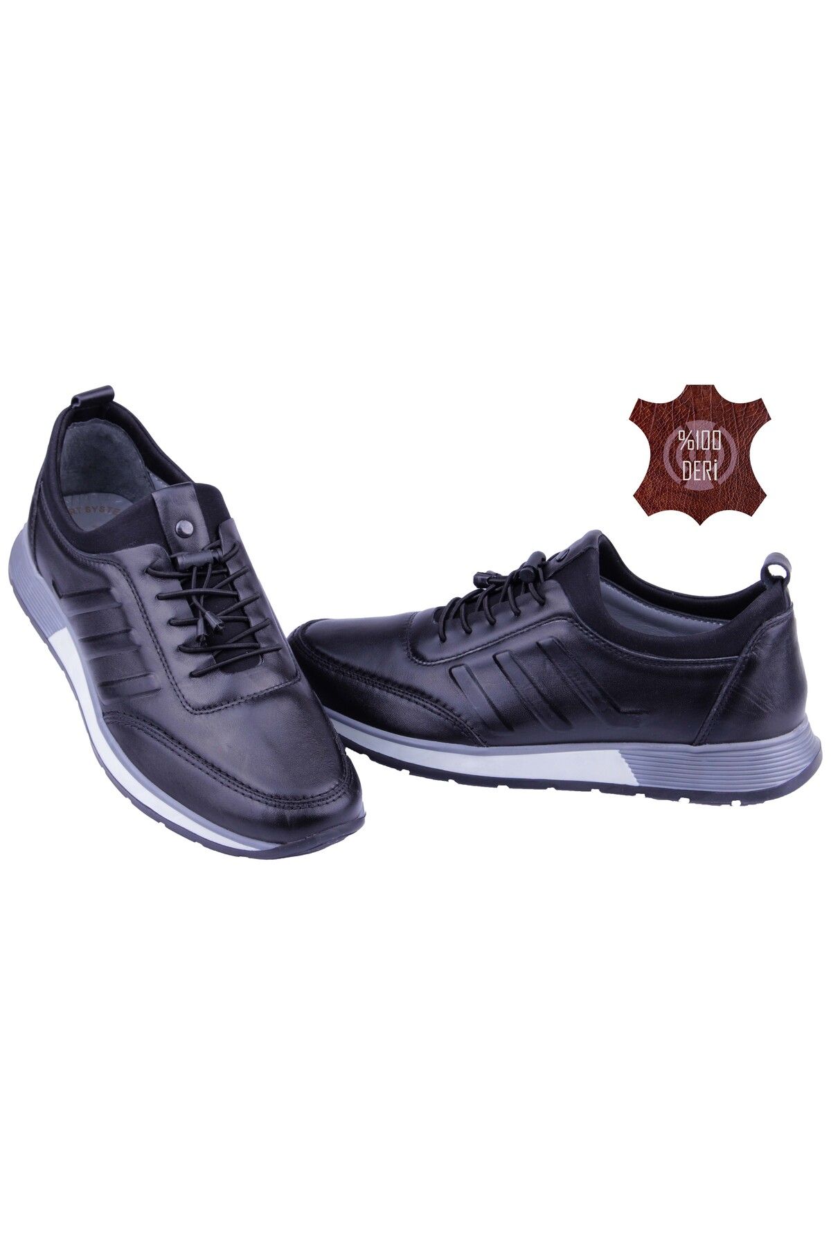 DETECTOR-Orthopedic Genuine Leather Sports Shoes - Inner and Outer RY950 3