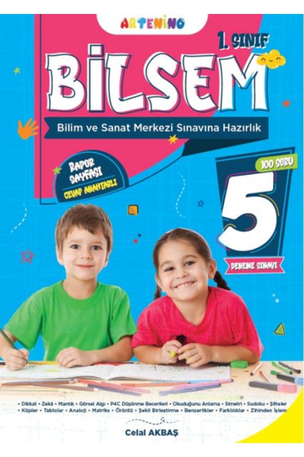 Artenino 1. Sınıf 2025 BİLSEM Sınavına Hazırlık 5 li Deneme Sınavı