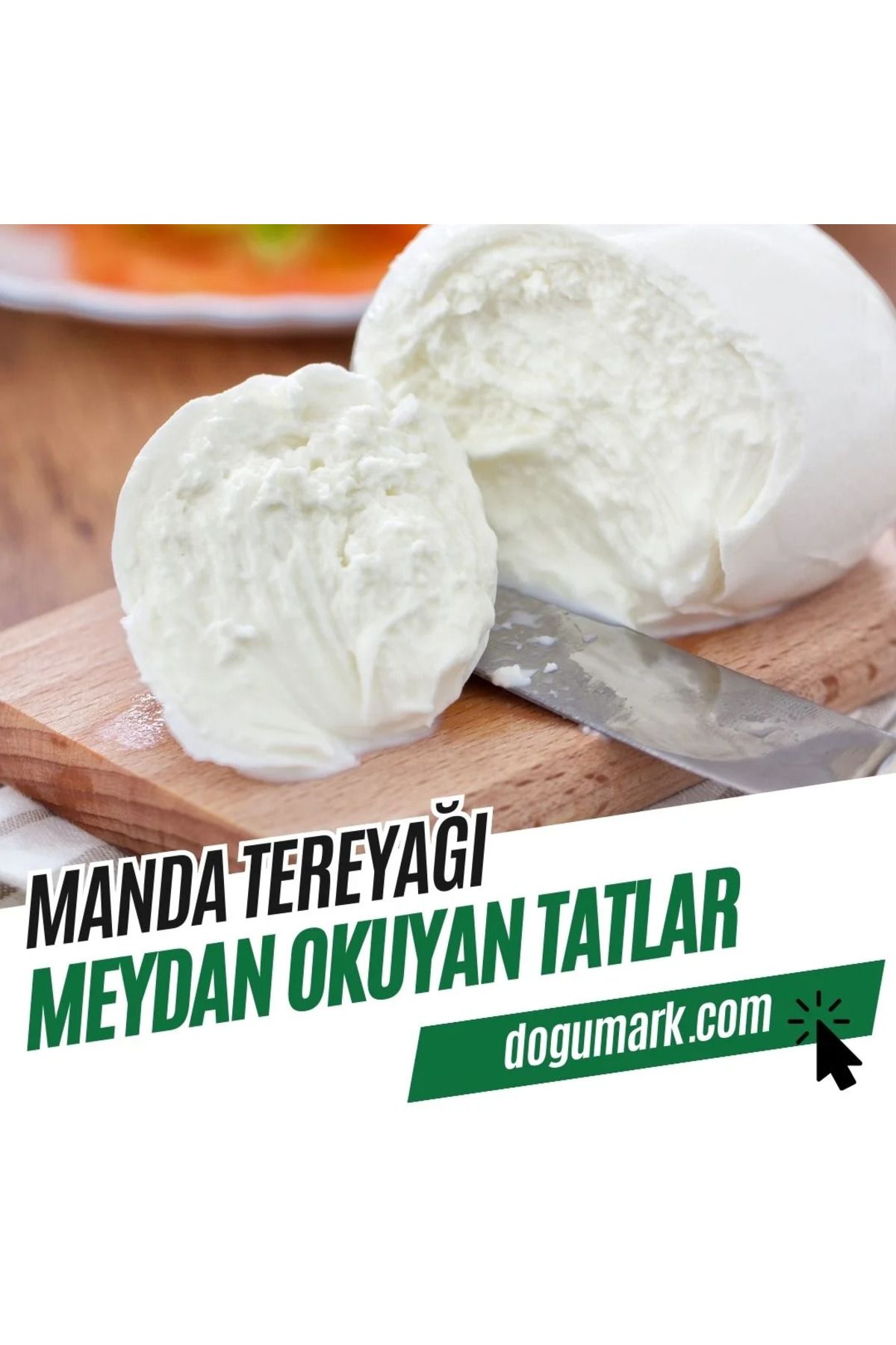 DoğuMark Manda Tereyağı (1 Kg) - Tuzsuz