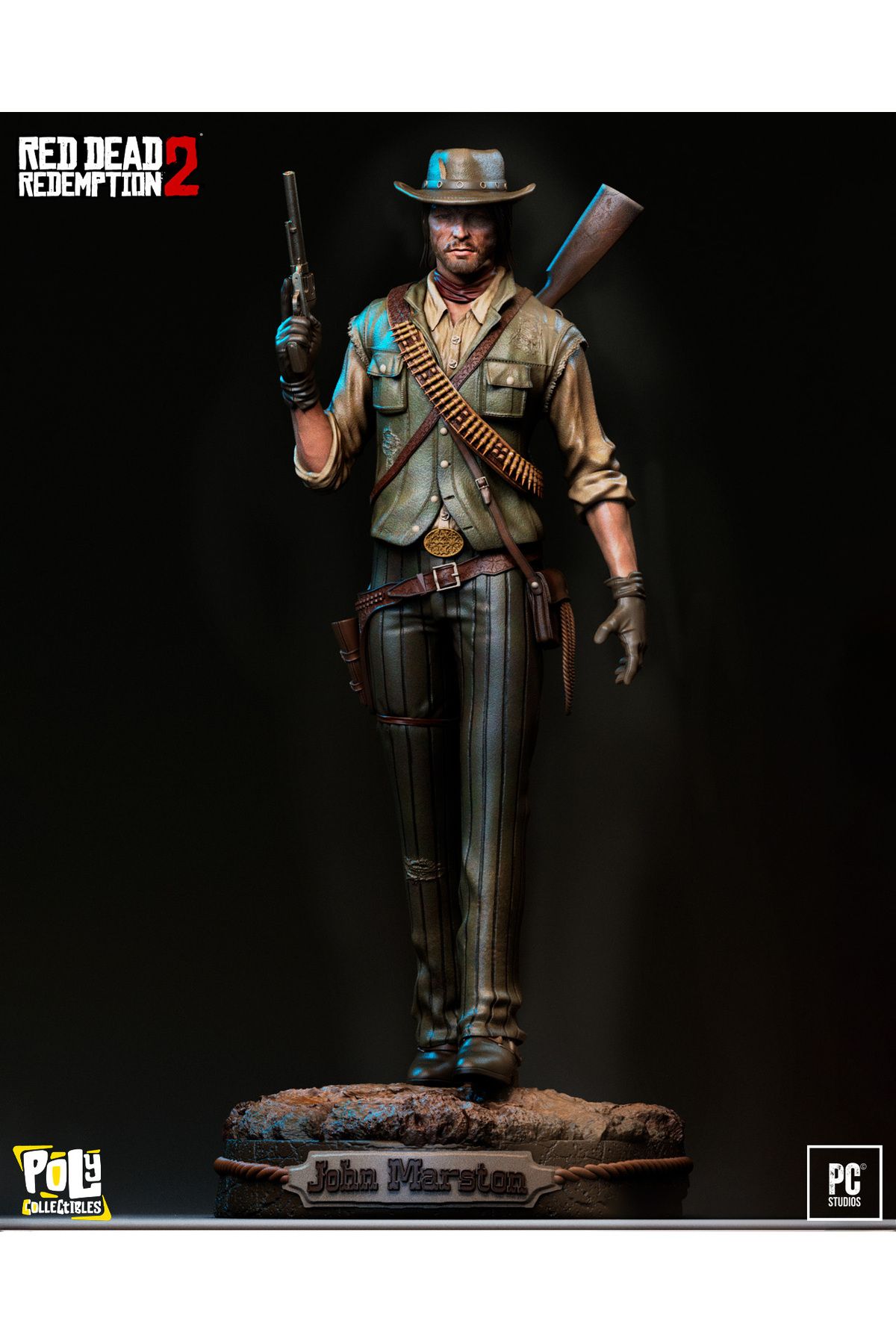 RockStar Games John Marston - Red Dead Redemption 2 Premium Collectibles Figure | 30 cm