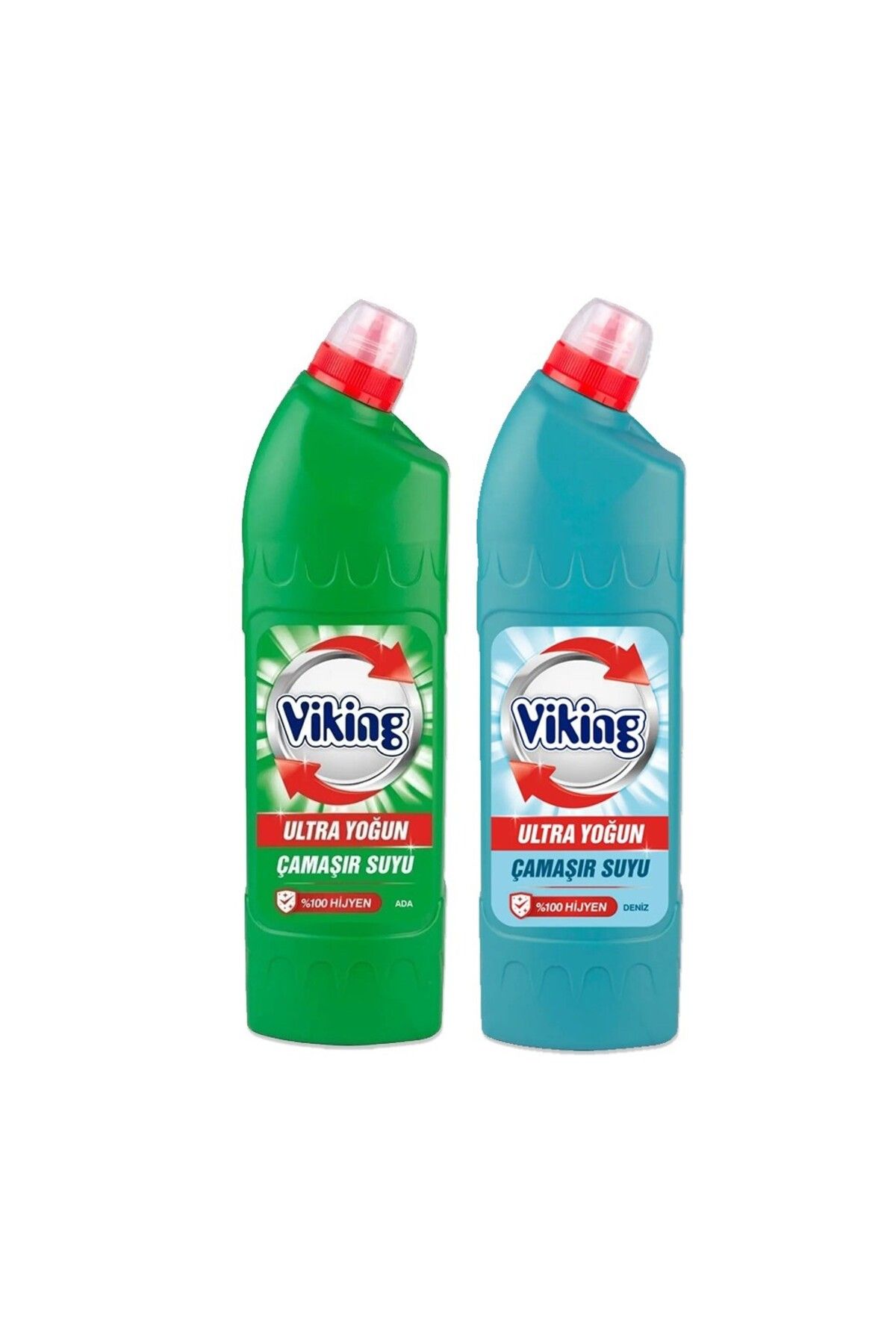 Viking Ultra Yoğun Çamaşır Suyu 810ML - 2'li Ada ve Deniz