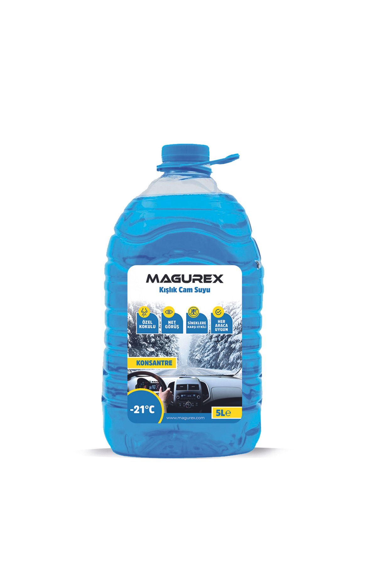 MAGUREX Antfirizli Cam suyu -21° 5 Litre