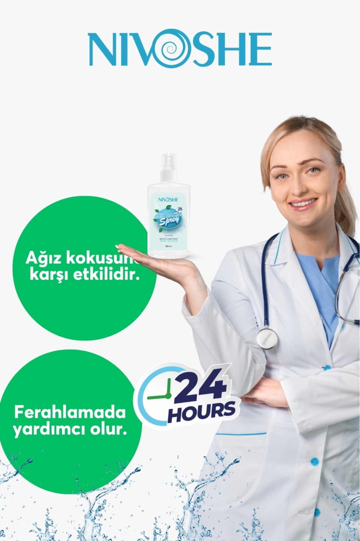 Premium Ağız Kokusu Giderici Spreyi 50ml Ağız Kokusu Önleyici Sprey Ağız Kokusu Spreyi 5 Li