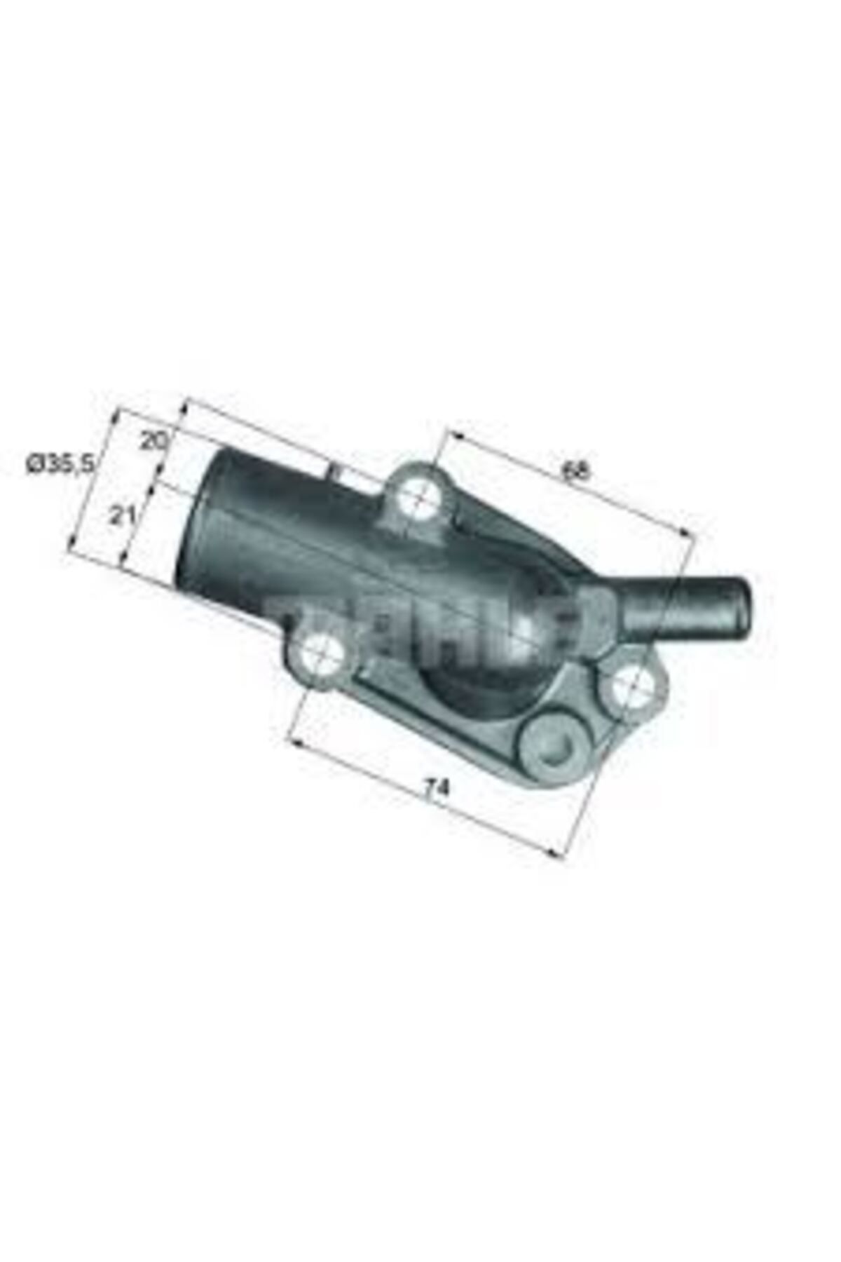 MAHLE TM5109 TERMOSTAT KOMPLE LUPO 6×1. 6E1 109C