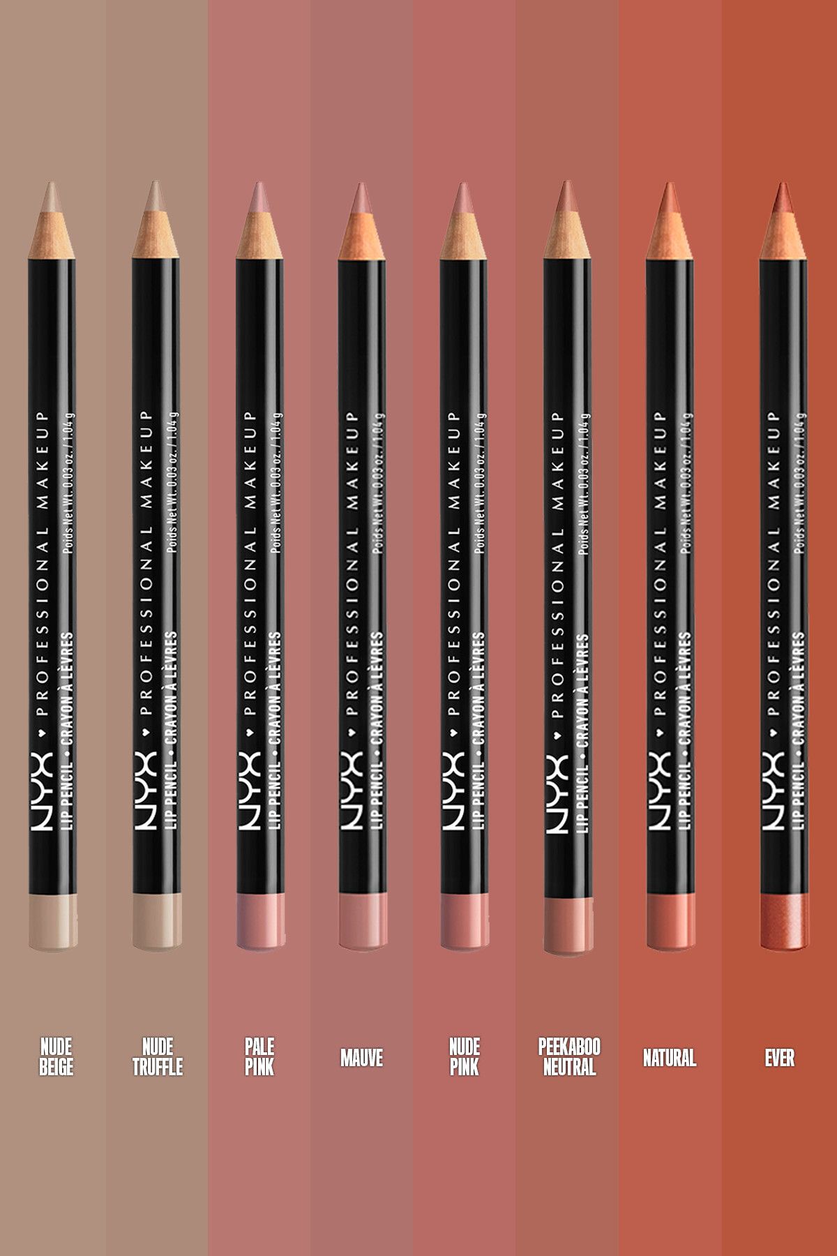 NYX Professional Makeup-Nude Tone Lip Liner - Slim Lip Pencil Nude Truffle 5