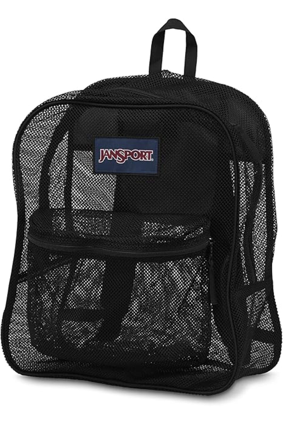 Jansport-Black Mesh Pack 3