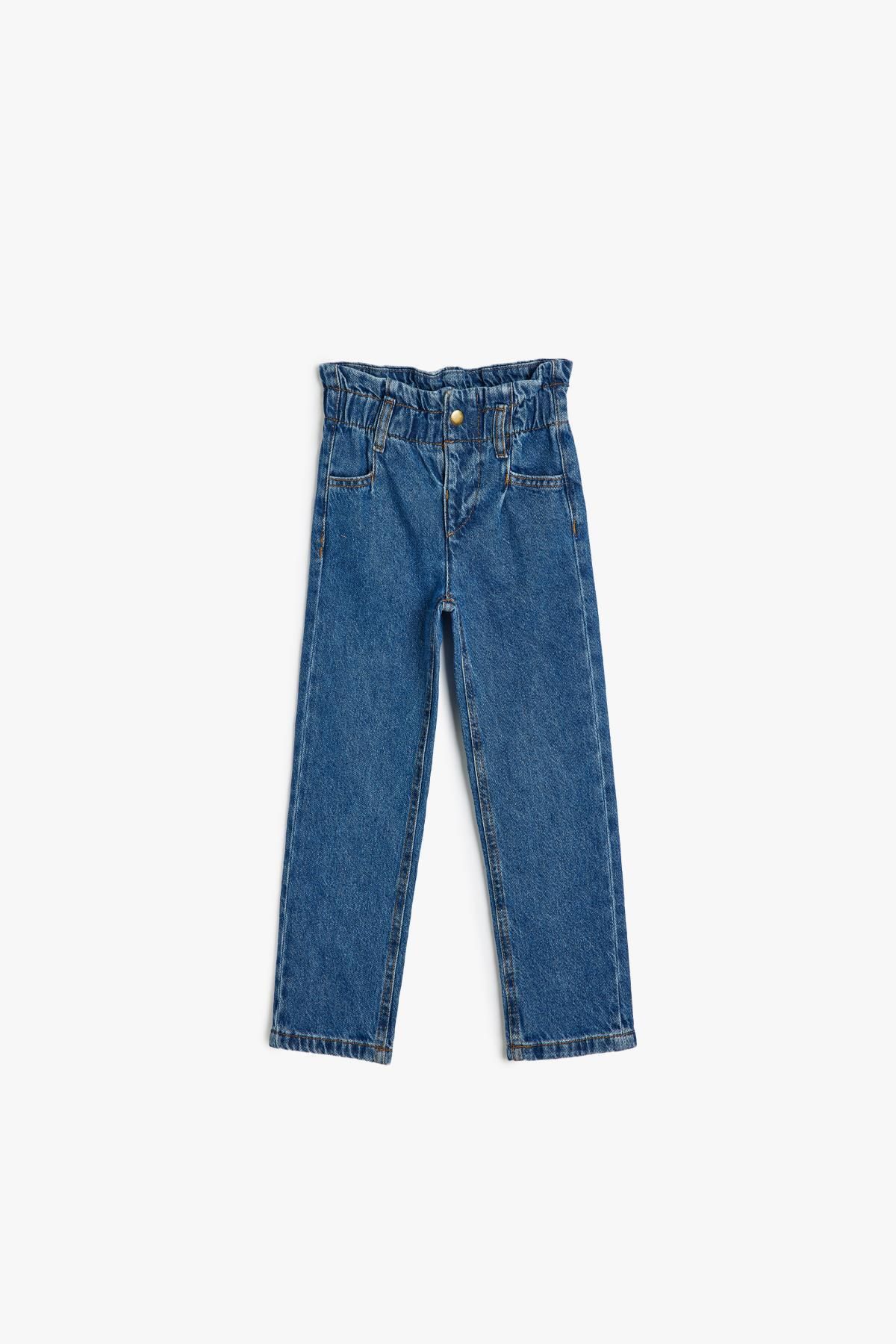 Koton Baby Ciemne Indygo Jeansy Dla Dziewczynki 5wmg40016ad Kobieta - 12–18 months