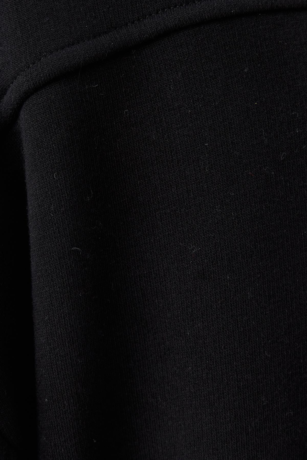 سویشرت زنانه مشکی کوتونKoton | 5WAK10193NK اورجینال - تصویر 6