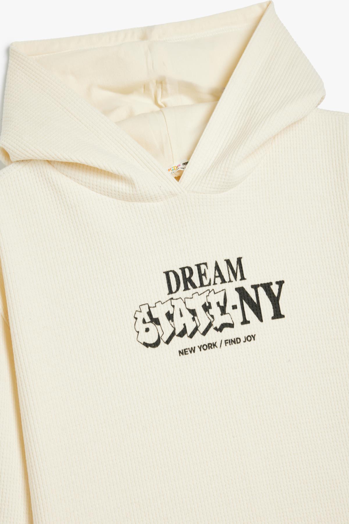 سویشرت پسرانه اکرو Koton | 5WKB10244TK اورجینال - تصویر 3