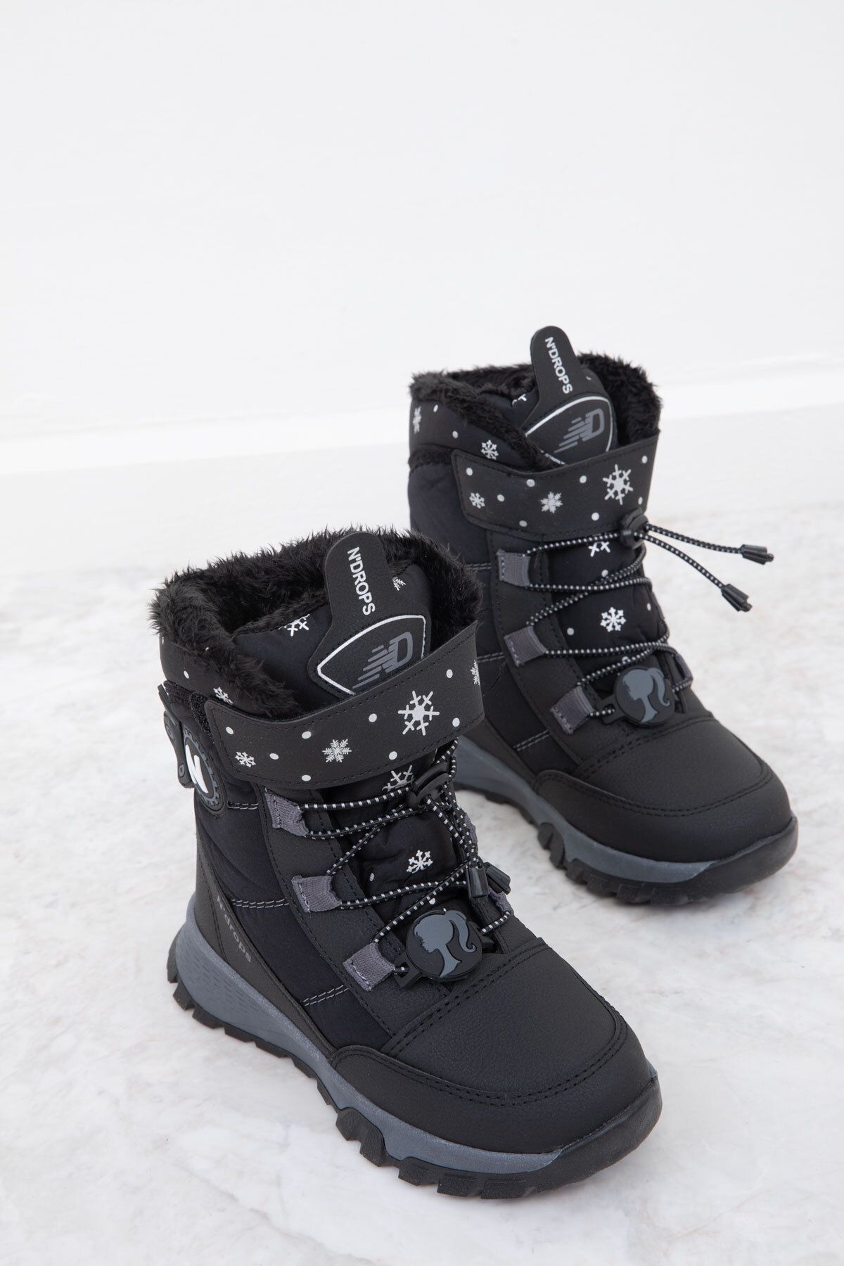SOHO Czarno-szare Dziecięce Buty I Botki Unisex - 34