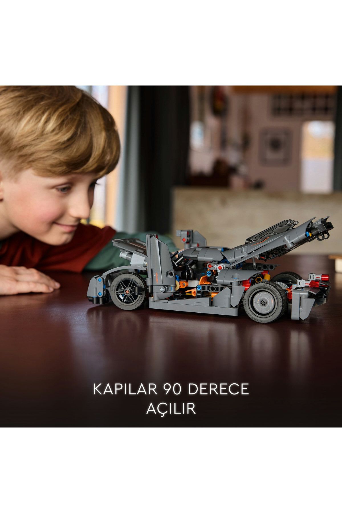 LEGO-®   سيارة تكنيك كينيجسيج جيسكو أبسولوت جراي هايبر 42173 - مجموعة بناء نماذج الألعاب 10+ (801 Pr) 5