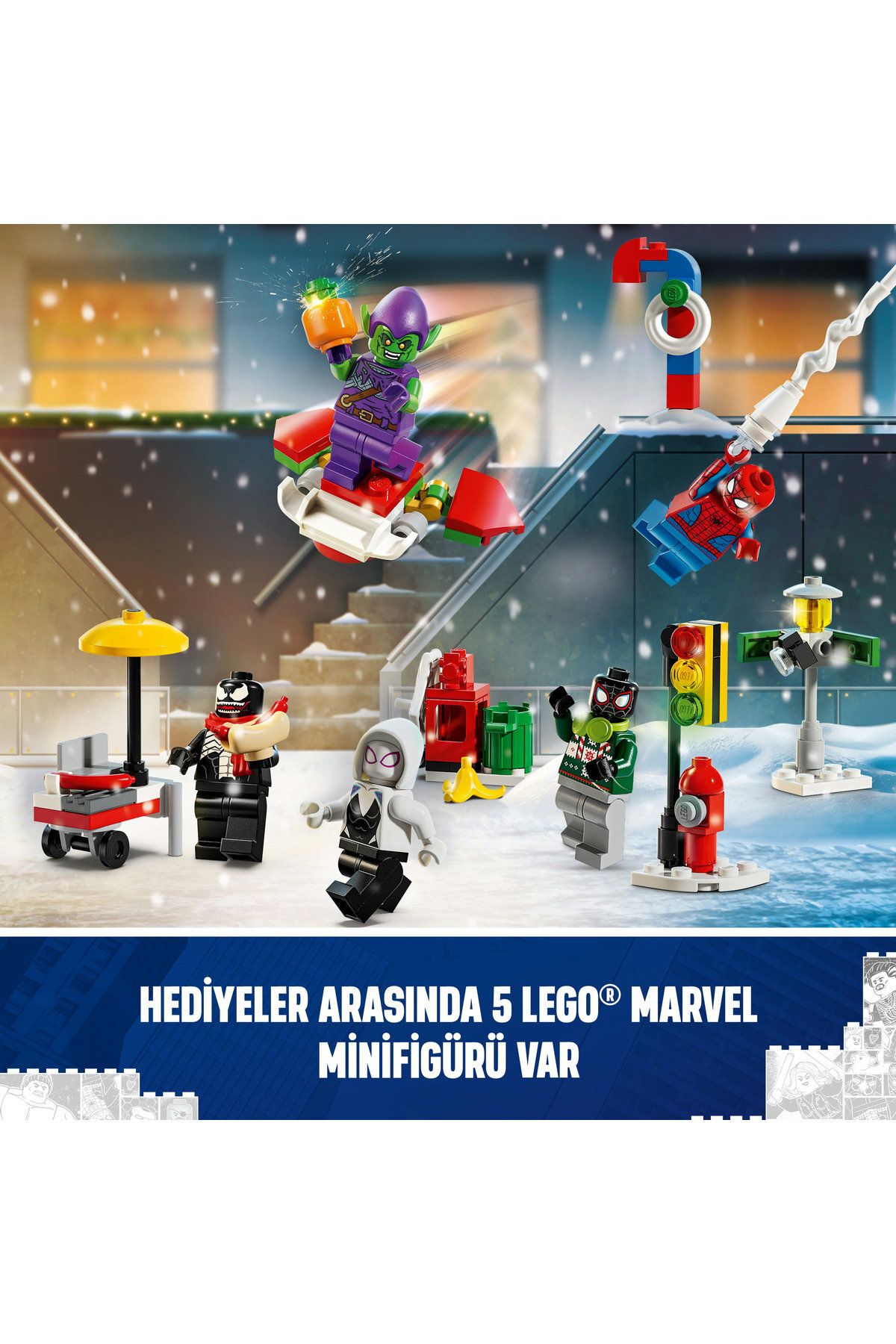 LEGO-® |   Marvel Spider-Man 2024 Advent Calendar 76293 - Building Set for Ages 7+ (246 Pieces) 9