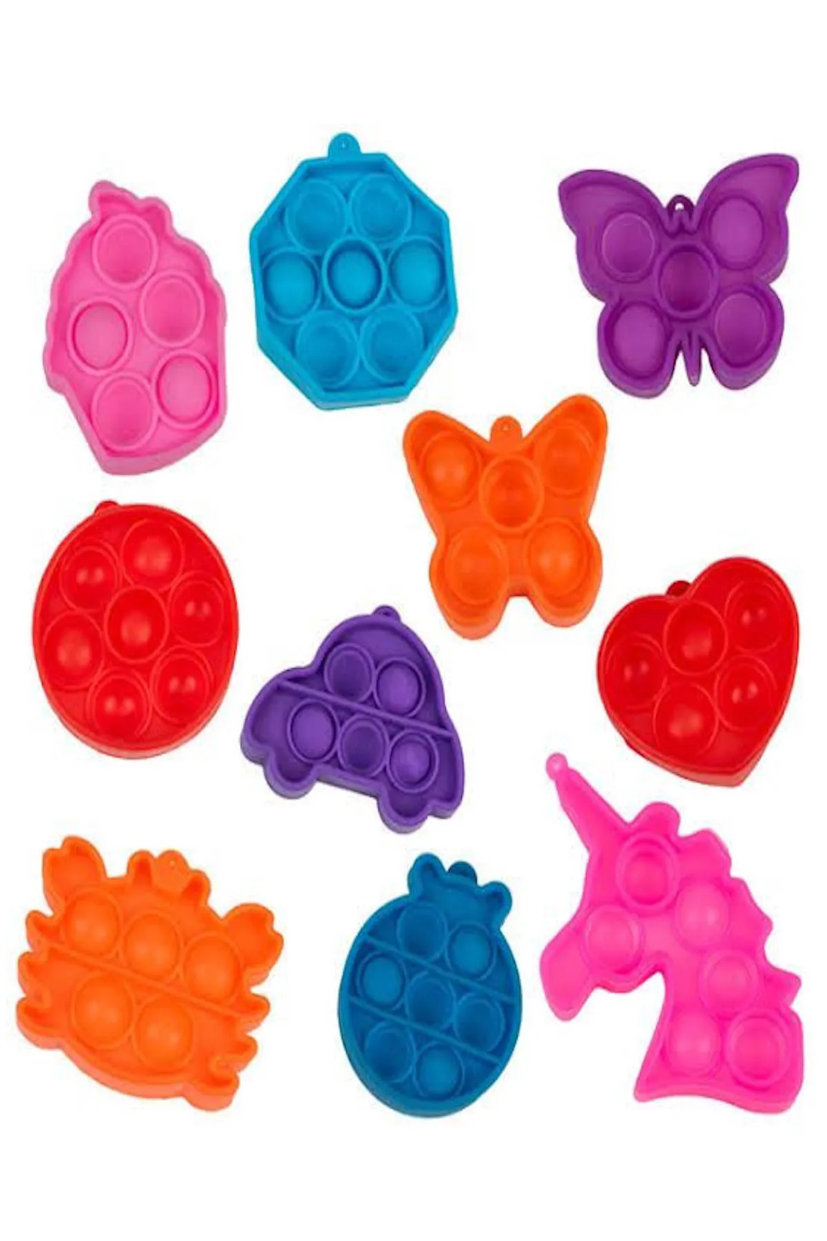 Hyd 3 Adet Oyuncak Popit Anahtarlık Doğum Günü Karne Hediyesi fotoğrafı 4 (önizleme)