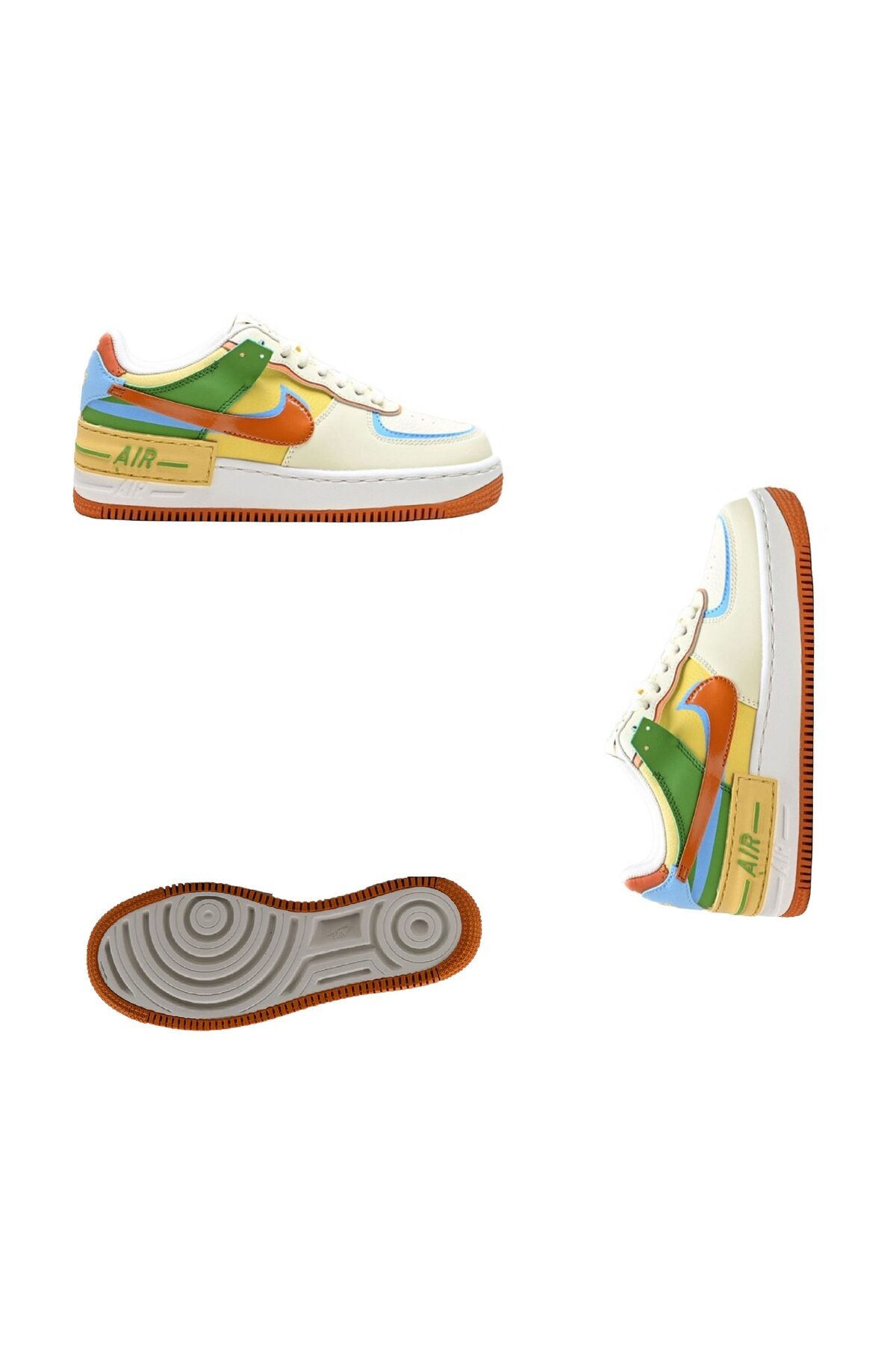 کفش Nike نایکی ورزشی رنگارنگ زنانه ایر فورس 1 سایه اورجینال - تصویر 2