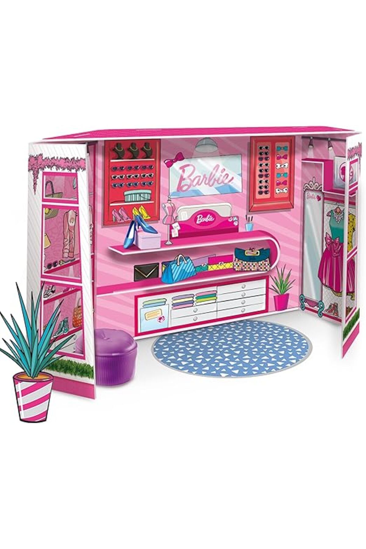 Lisciani-Barbie Fashion Boutique with Doll 2