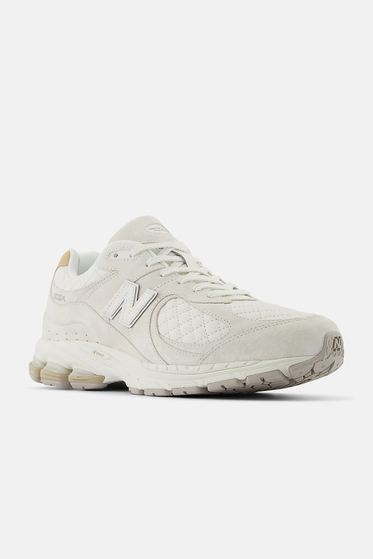 کفش اسنیکر نیو بالانس زنانه چرم سفید بیسیک راسته      اسپرت | New Balance M2002 VN - تصویر 2