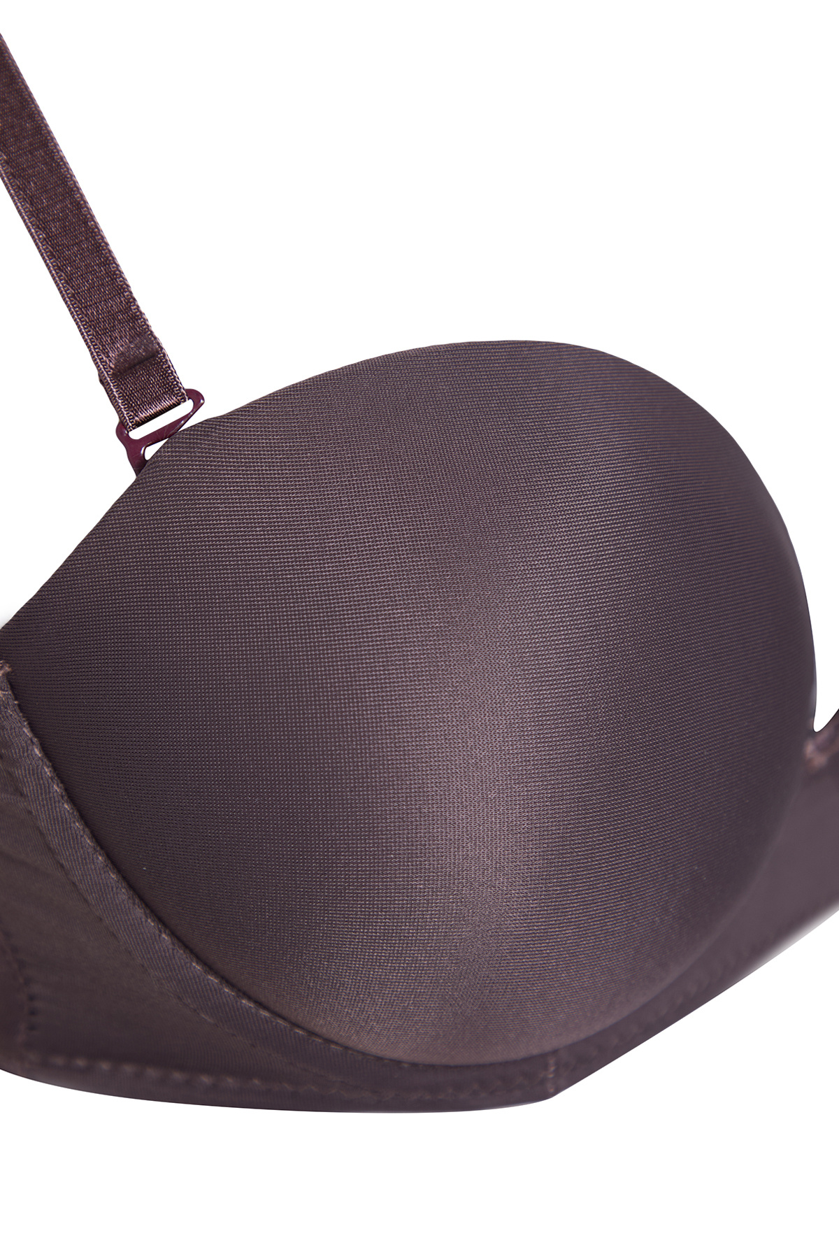Trendyol Collection-Hnědý provazový pásek Extra vycpaná/push-up triko Podprsenka Pletená podprsenka Thmaw21Su0058 9