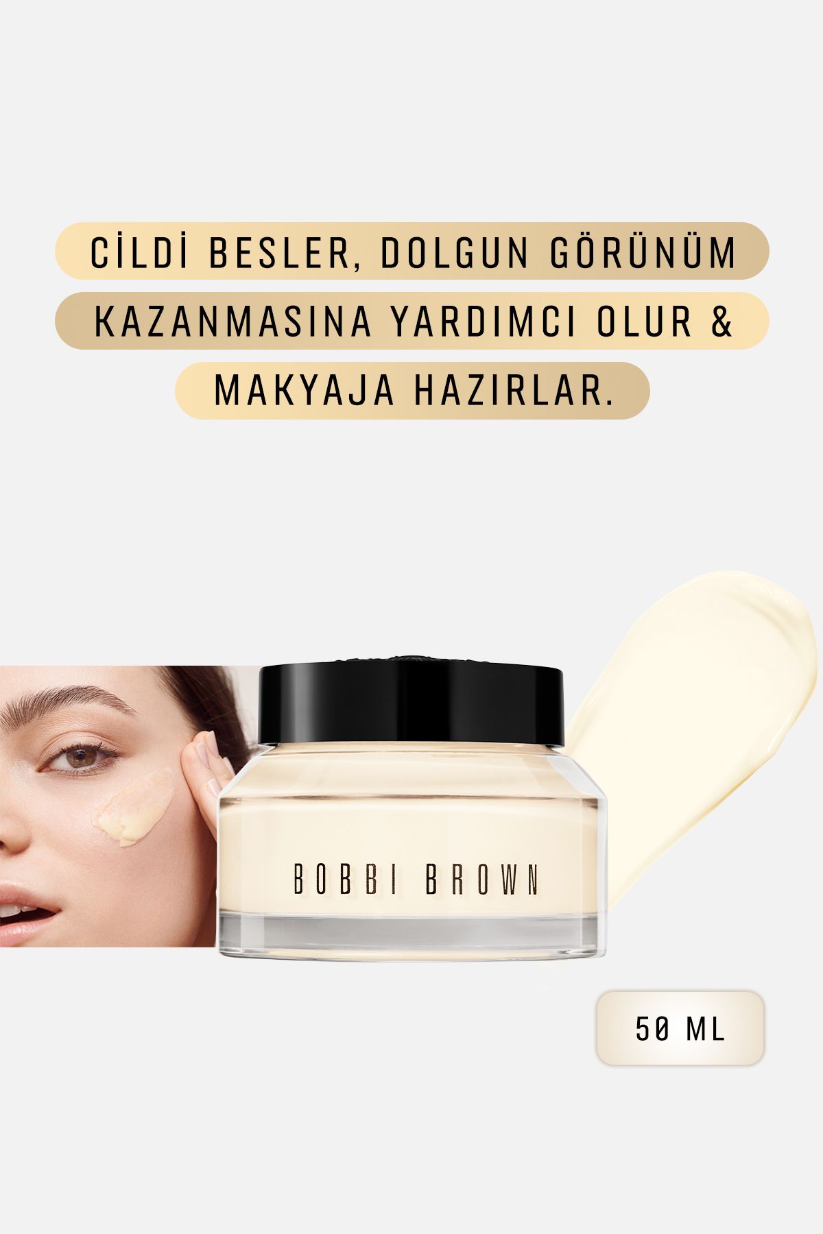 BOBBI BROWN Dolgun Bir Görünüm Sunan Nemlendirici Besleyici Makyaj Bazı 50 Ml Ghair1224