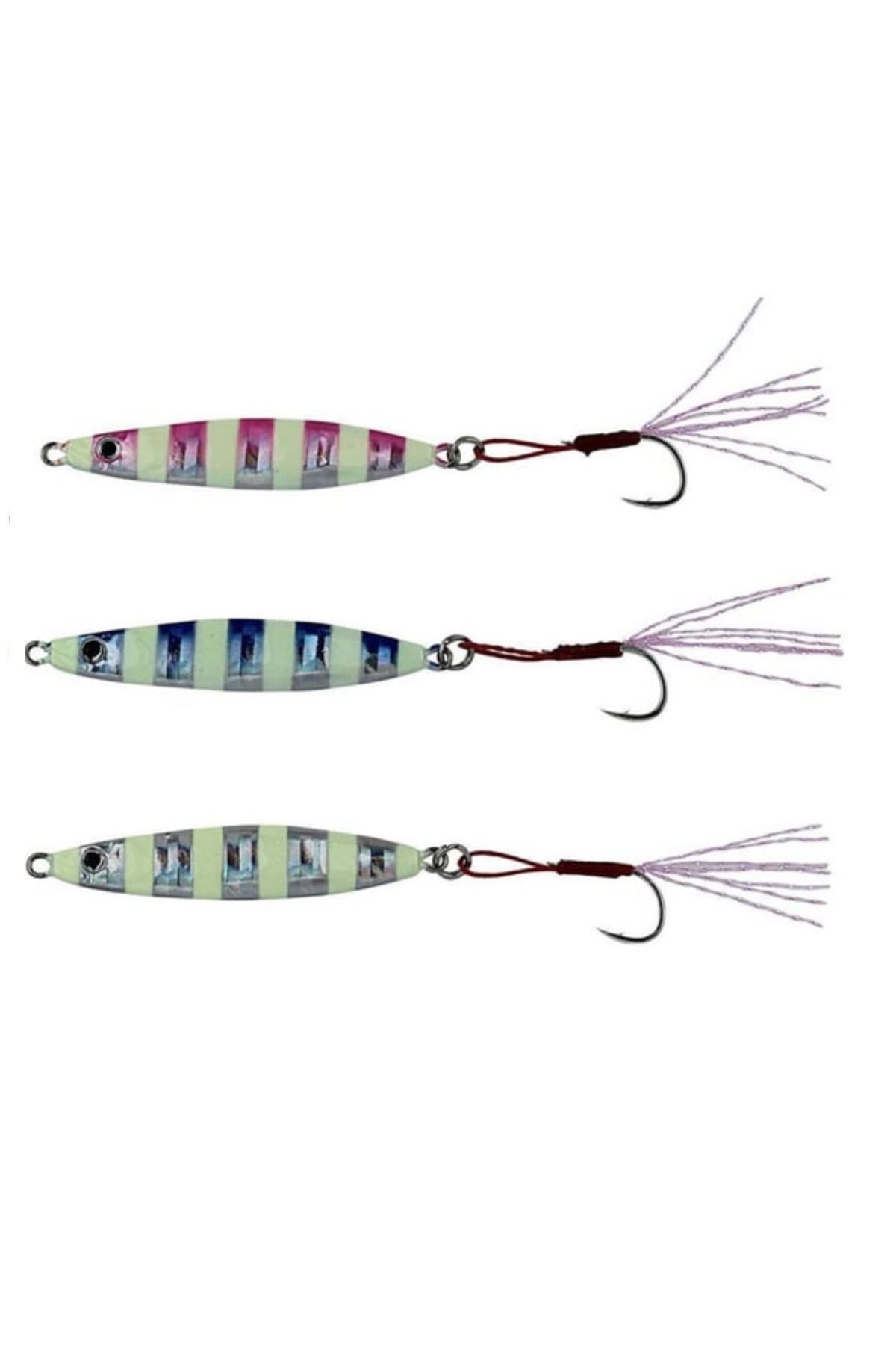 Savage Gear Psycho Sprat Lrf-Sipin 3'lü Mix Suni Jig Yem 5gr (Turkısh Zebra Mıx) 5 gr