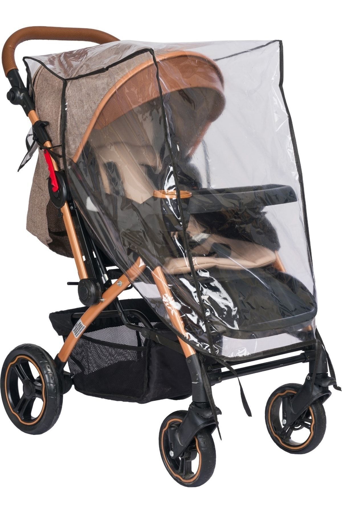 MorPort Ultra Lüx Bebek Arabası Yağmurluğu [ Bütün Bebek Arabalarına Uyumludur ] fotoğrafı 3 (önizleme)