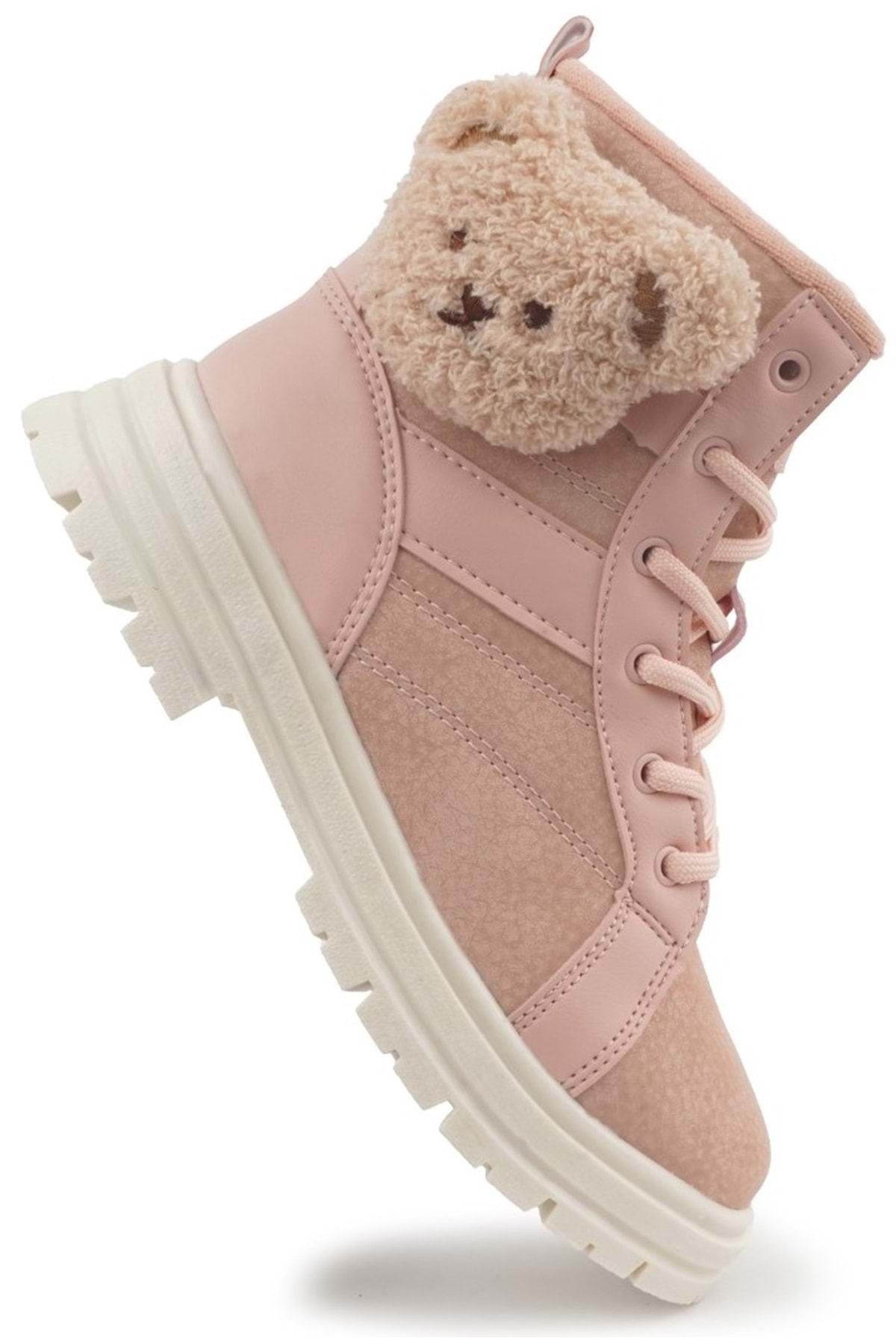 KCMN-Παιδικές μπότες Luno Unisex - Animal Figure, Ορθοπεδική Αντιολισθητική Σόλα, POWDER 5