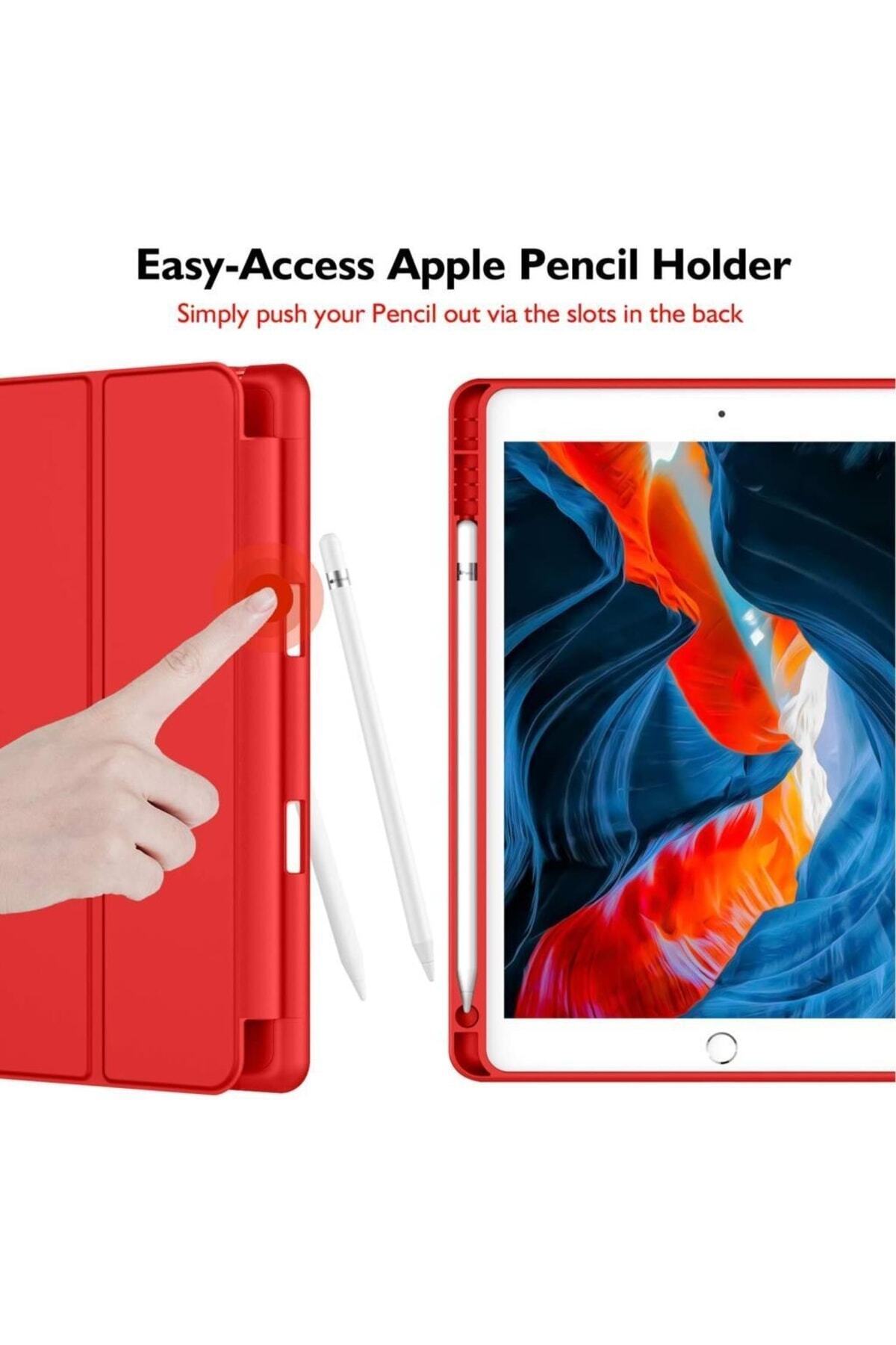 UnDePlus-Apple Ipad 9th 8th 7th Generation 10.2" Case Smart Case with Pencil Compartment A2602 A2603 A2604 A2605 2