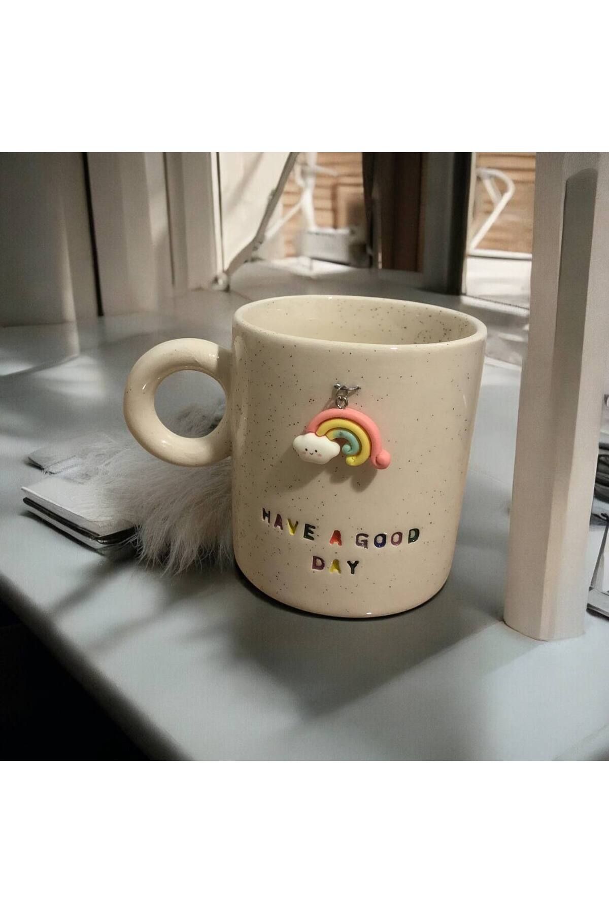 HomeSipahi Özel Haraketli Gökkuşağı el yapımı mug kupa