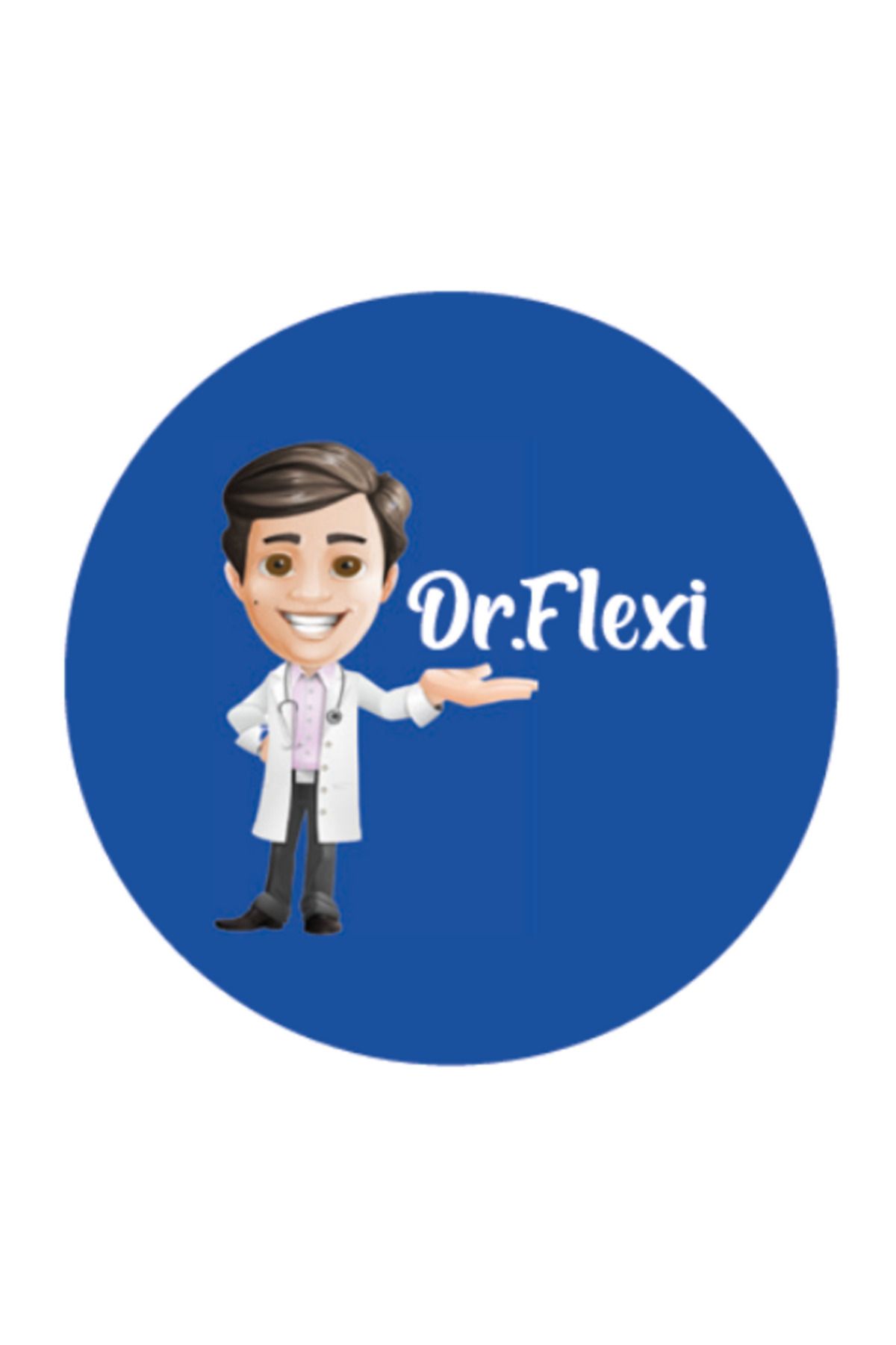 Dr.Flexi El Kol Ayak Bisikleti Sticker Etiket