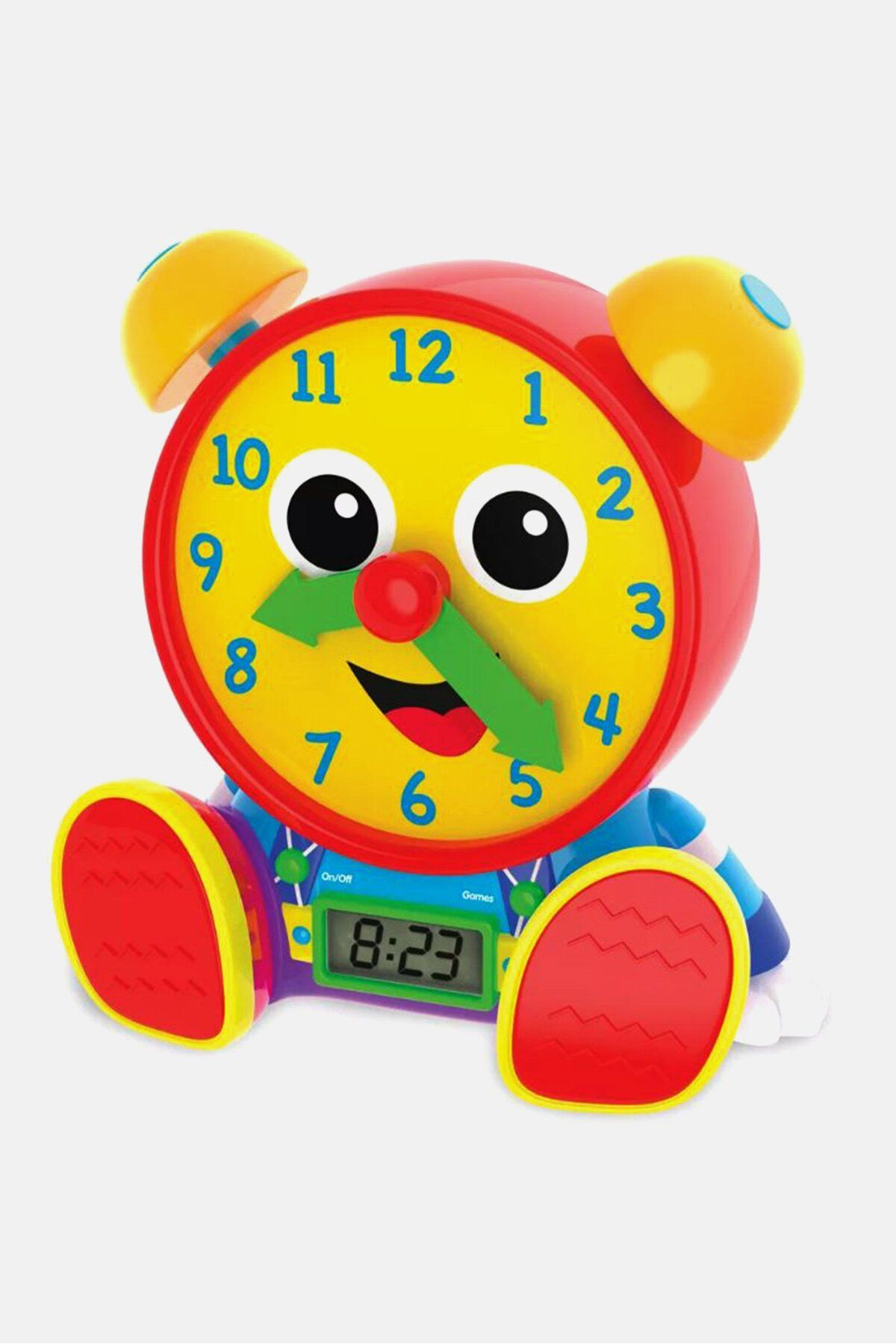 The Learning Journey-Telly Jr Teaching Time Clock, Yellow 2