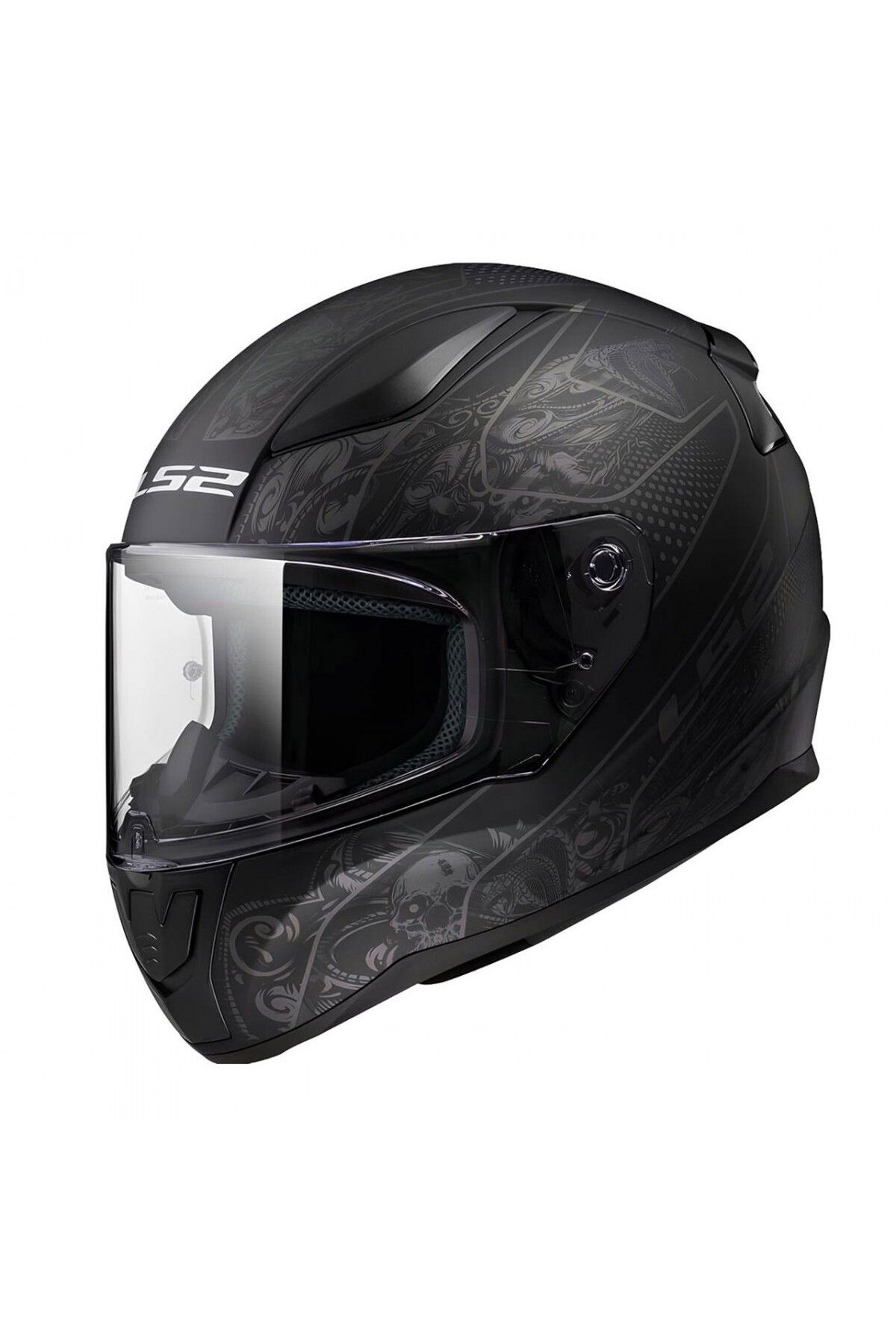 LS2 Rapıd 2 Crypt Kapalı Kask Mat Siyah