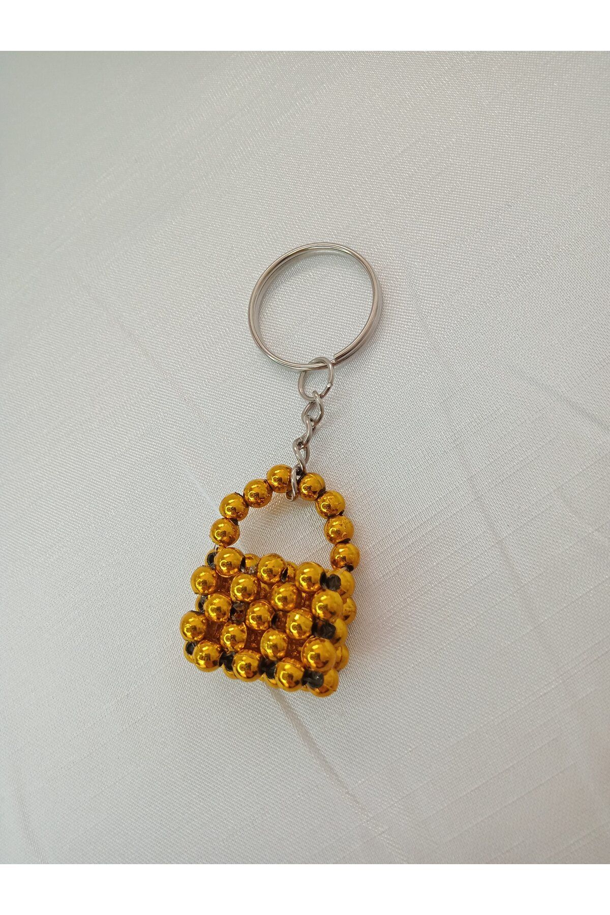 ebsa-Yellow Bag Model Gift Keychain Promise Engagement Henna Birthday (5 Pcs) 5