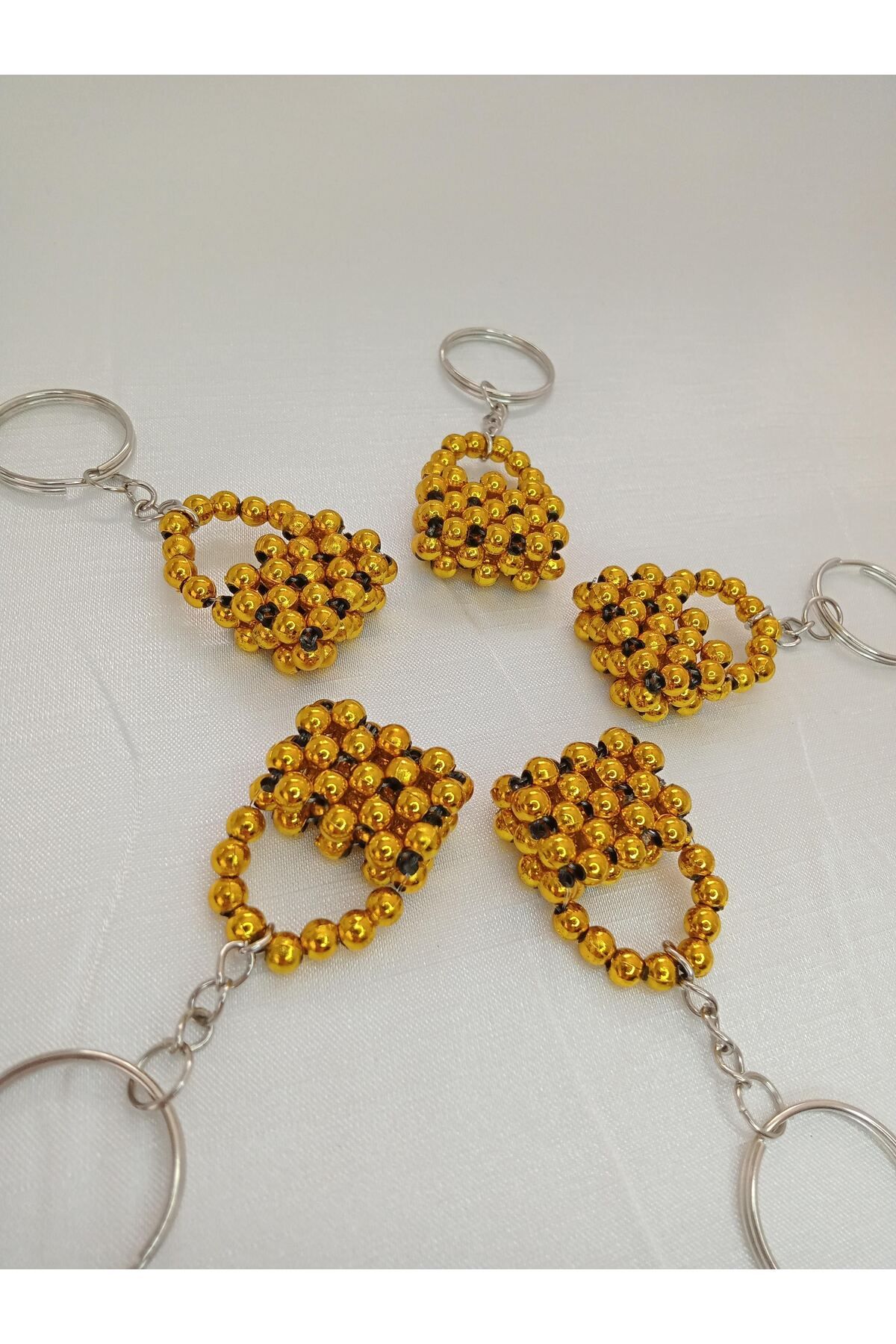 ebsa-Yellow Bag Model Gift Keychain Promise Engagement Henna Birthday (5 Pcs) 2