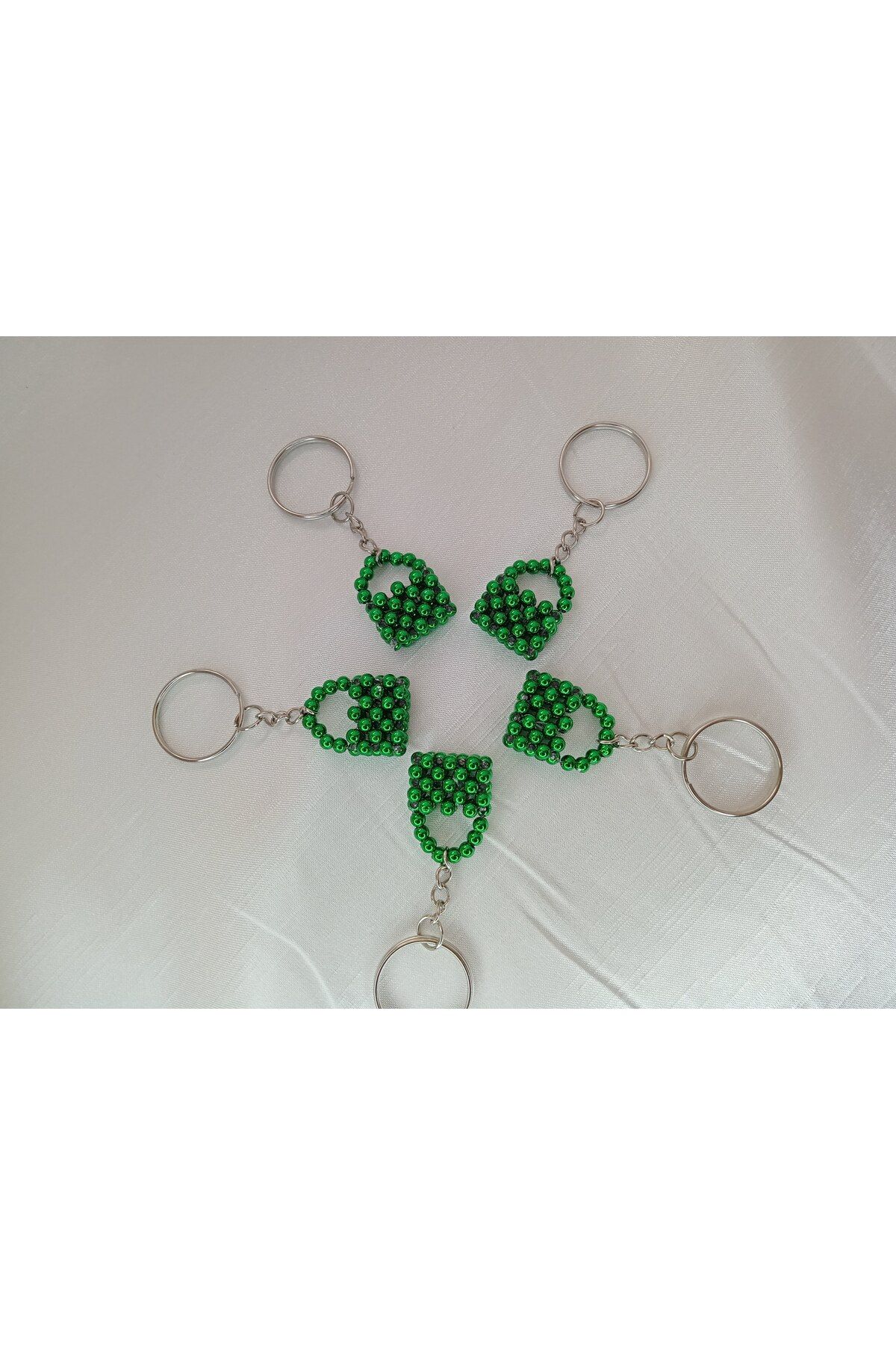 ebsa-Green Bag Model Gift Keychain Promise Engagement Henna Birthday (5 Pcs) 6