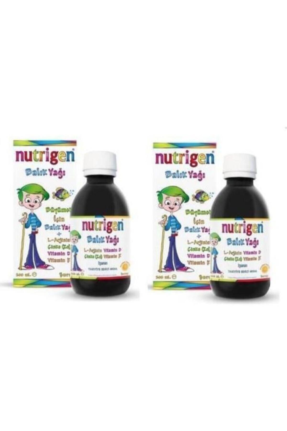 Nutrigen Balık Yağı Portakal Aromalı 200 ml Ikili Paket