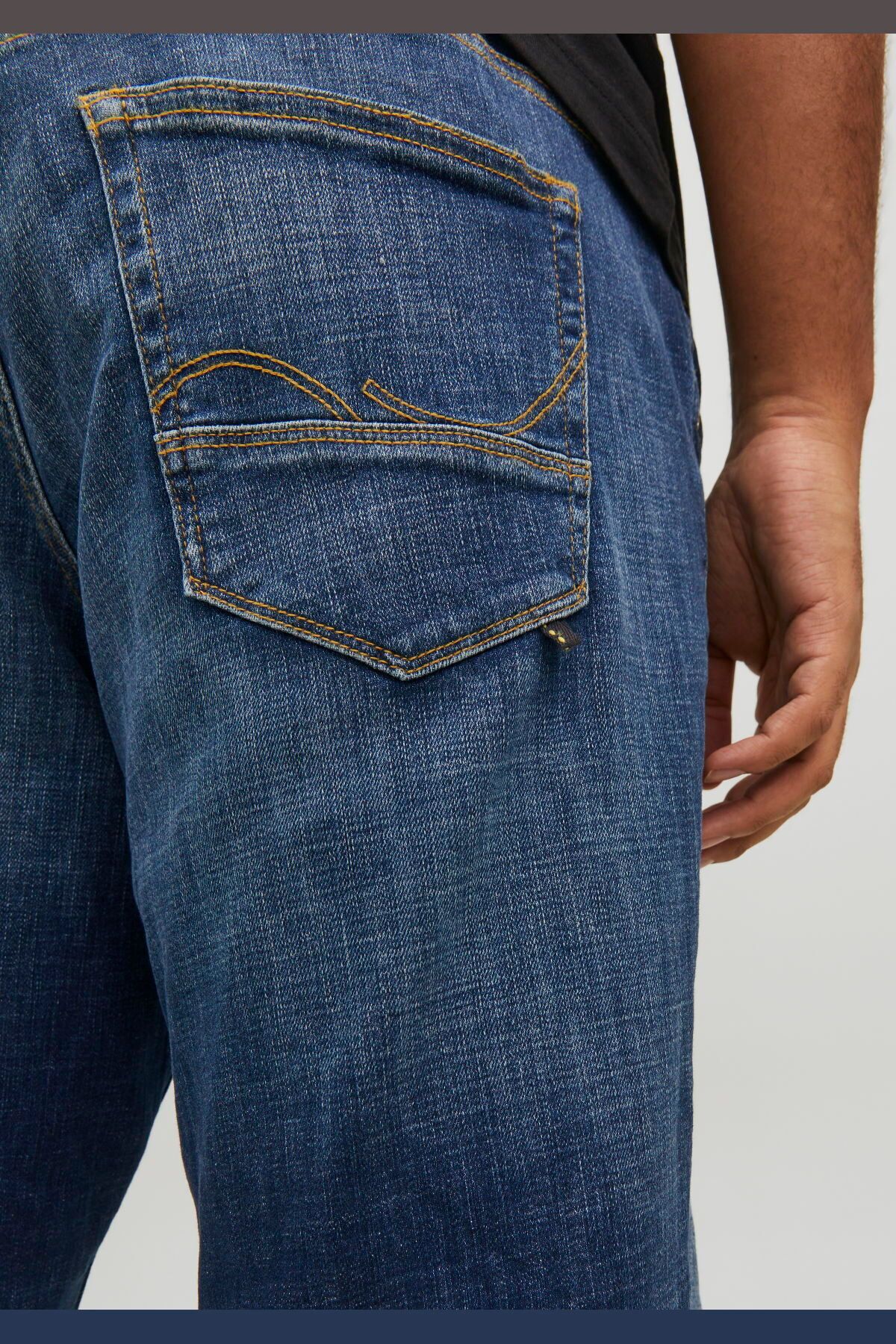 سایز پلاس گلن فاکس 348 اسلیم فیت جین Jack & Jones