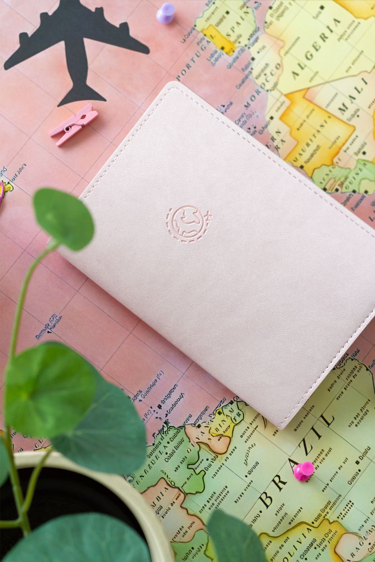 Matt Notebook-Passport Cover Pink 4