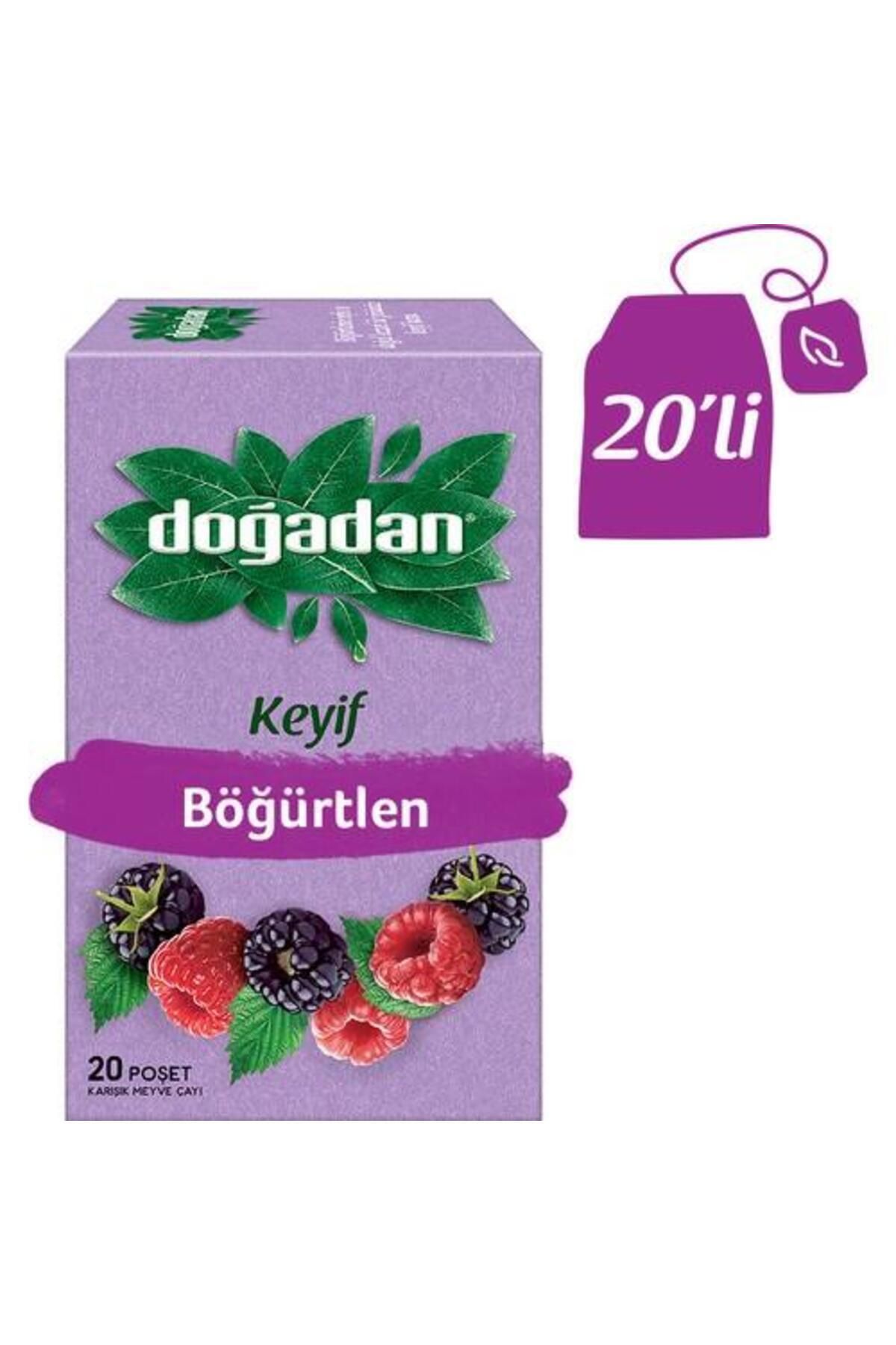 Doğadan Böğürtlenli Karışık Meyve Çayı