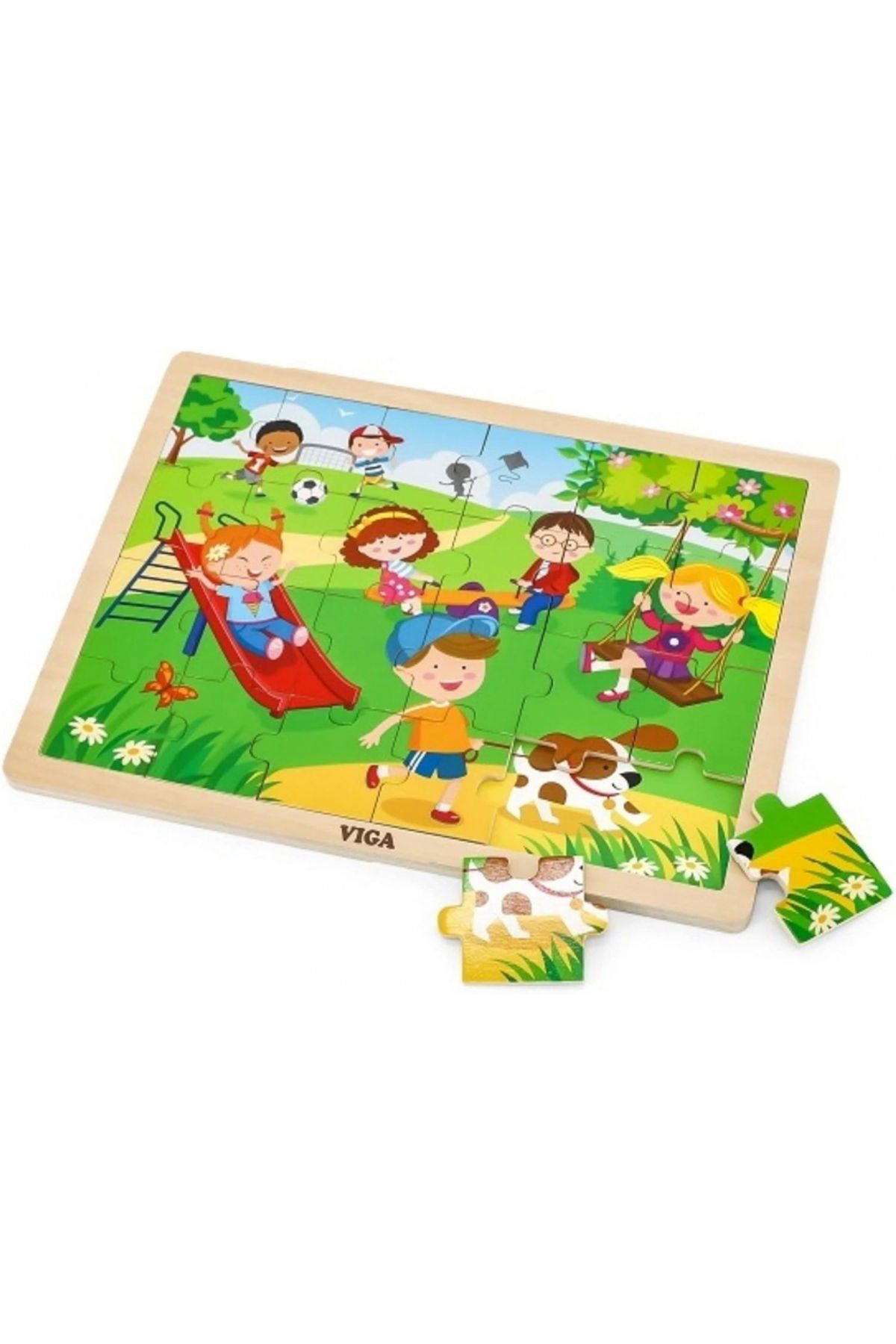 Viga-Season Puzzle Spring, Multi Color, 51269 2