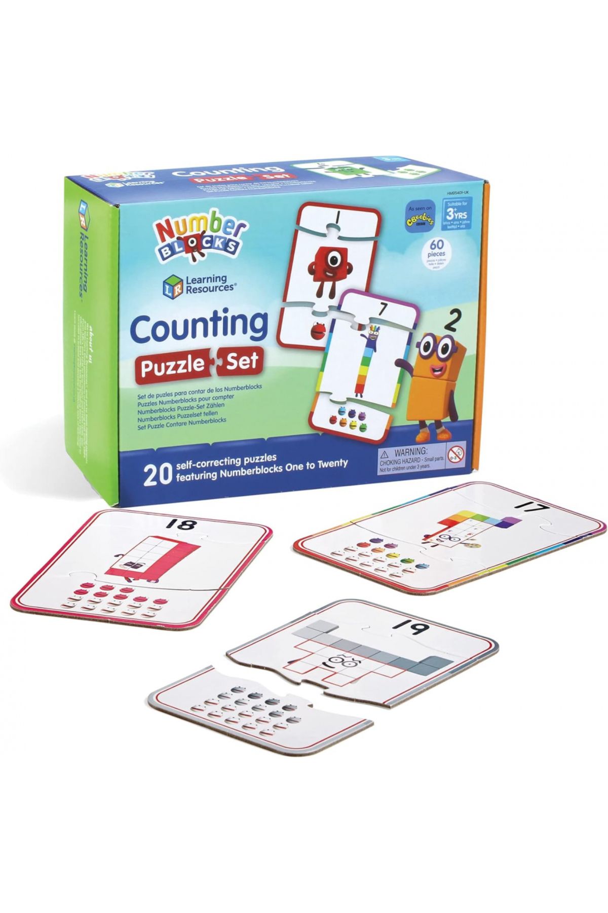 Learning Resources-Numberblocks Counting Puzzle Set-HM95401-UK 1