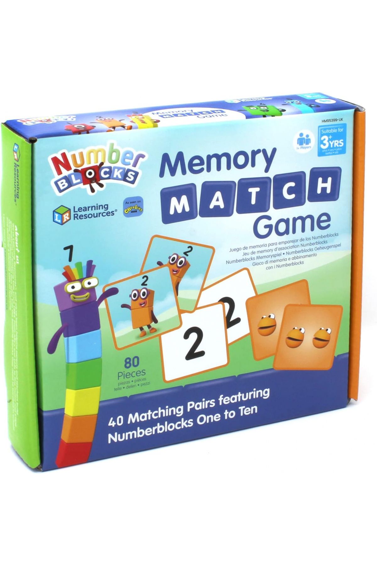 Learning Resources-Numberblocks Memory Match Game-HM95399-UK 3