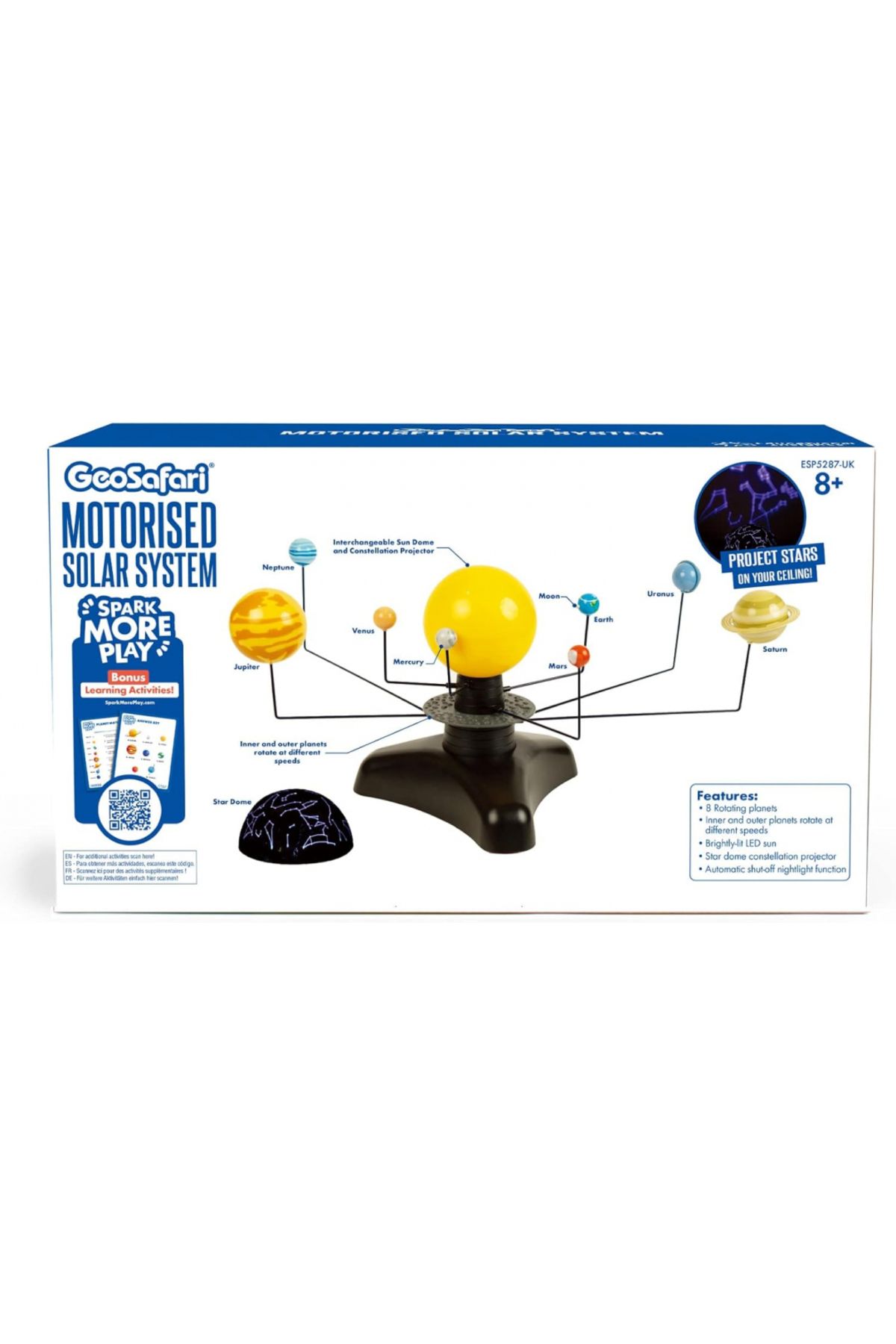 Learning Resources-Geosafari Motorised Display Solar System-ESP5287-UK 4