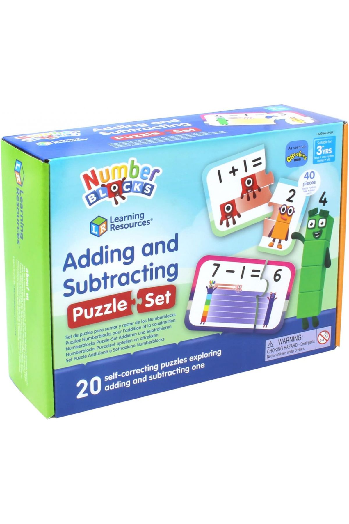 Learning Resources-Numberblocks Adding and Subtracting Puzzle Set-HM95402-UK 8