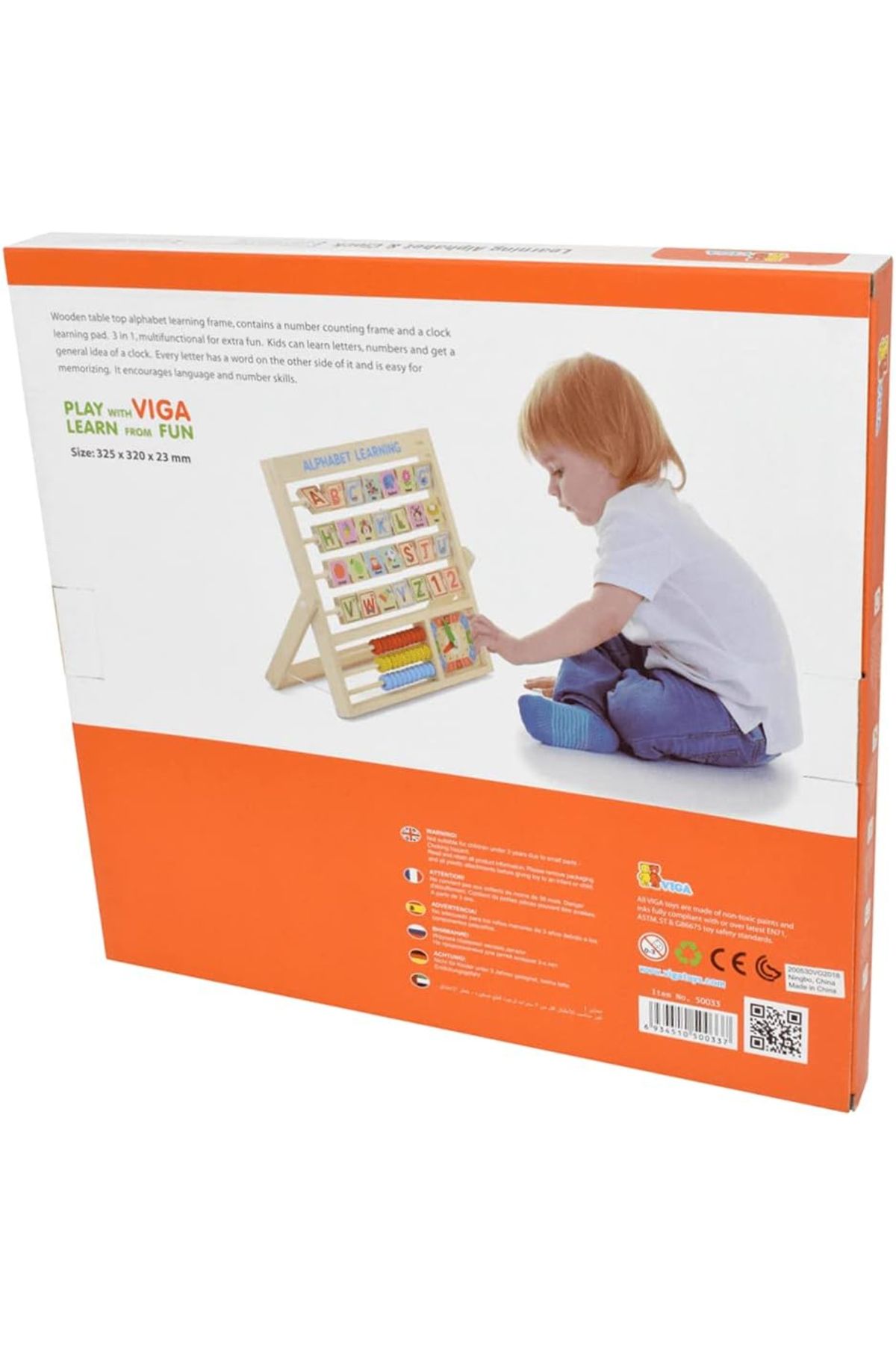 Viga-تعلم الأبجدية والساعة 3
