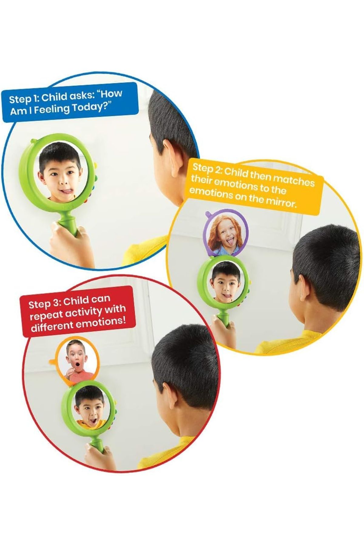Learning Resources-See My Feelings Mirror, Single Mirror-91294 4