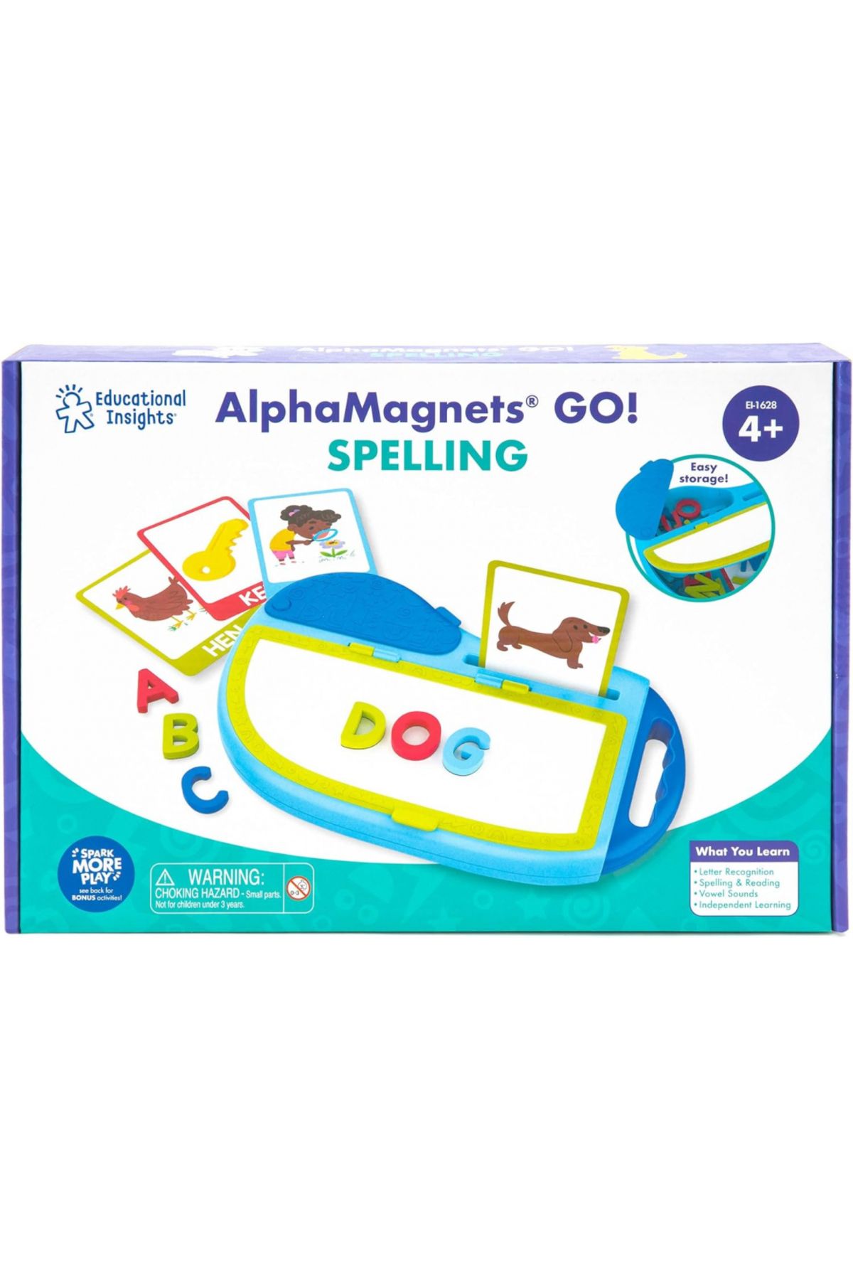 Learning Resources-Alphamagnets Go! Spelling-EI-1628 3
