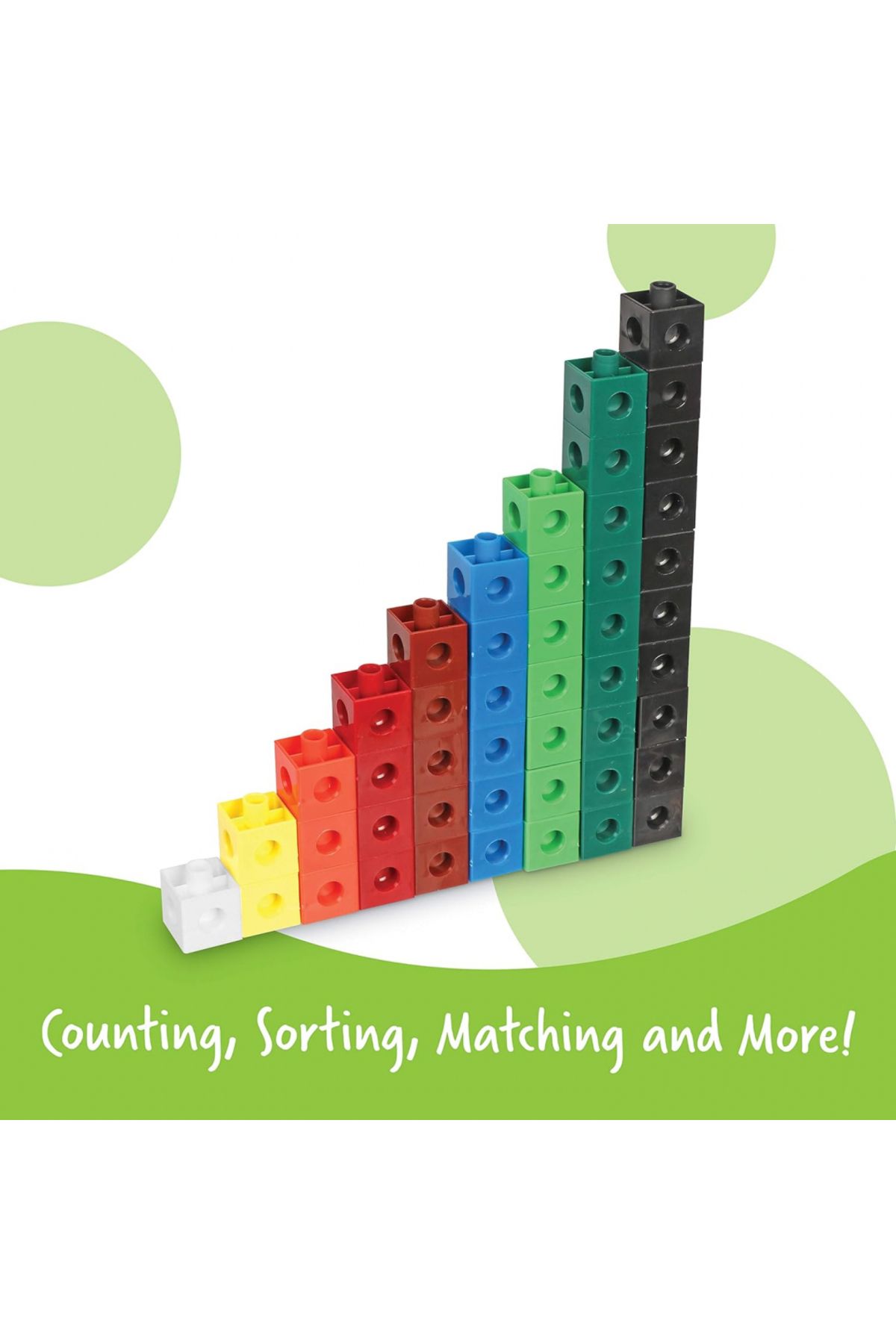 Learning Resources-Snap Cubes Set of 100-LER7584 3